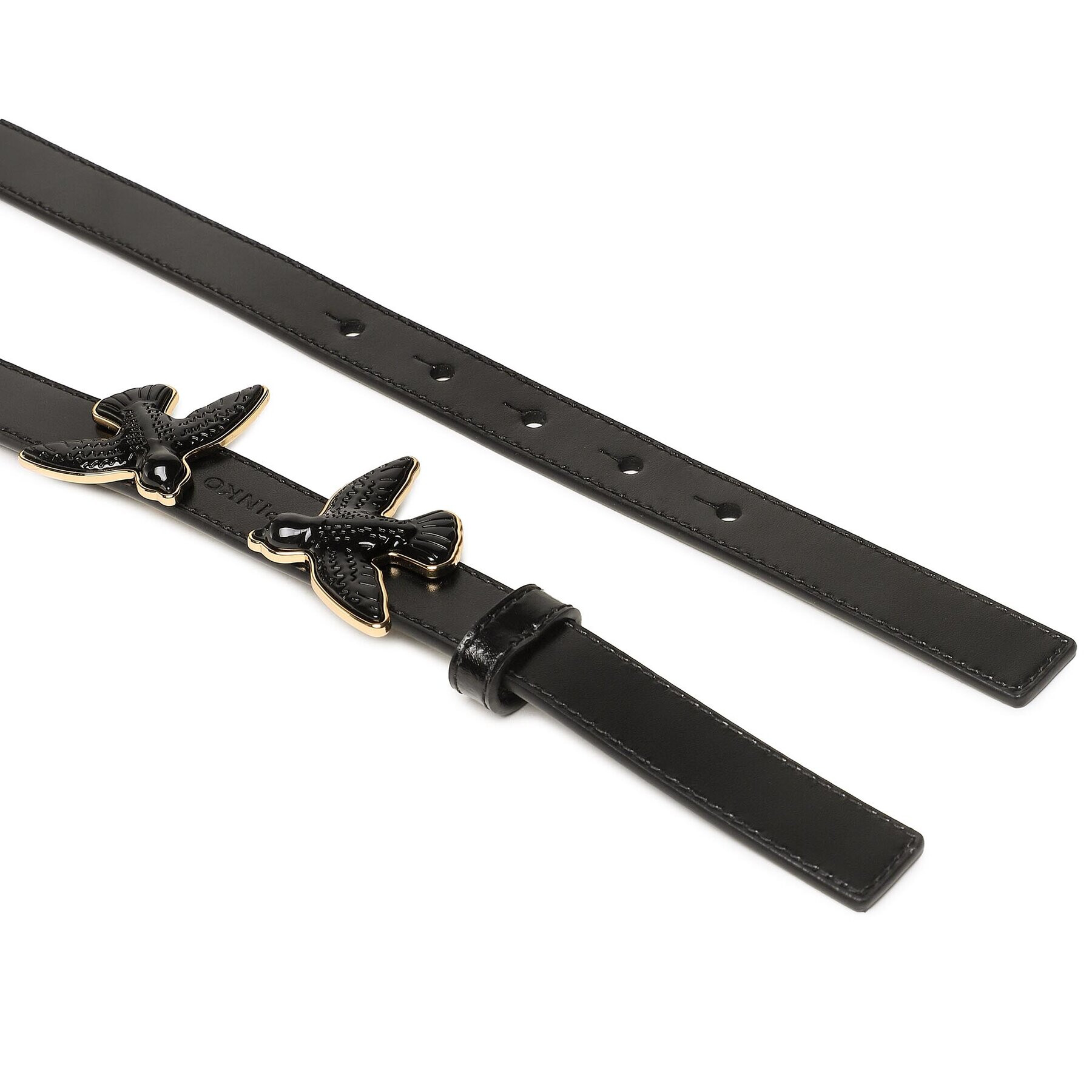 Pinko Curea de Damă Love Berry Evolution H2 Belt PE 23 PLT01 100297 A0F3 Negru - Pled.ro