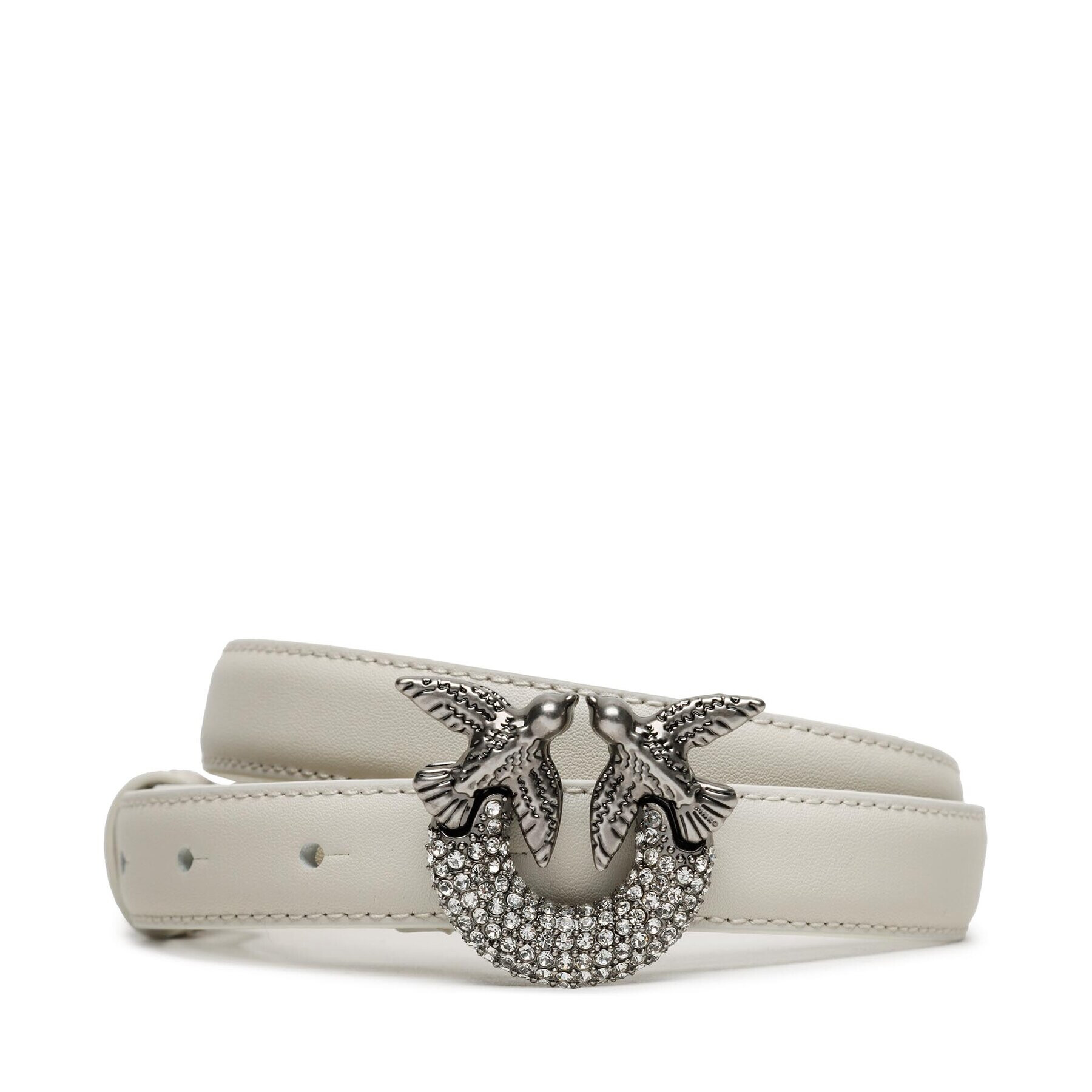 Pinko Curea de Damă Love Berry H2 Belt AI 23-24 PLT01 100143 A110 Alb - Pled.ro