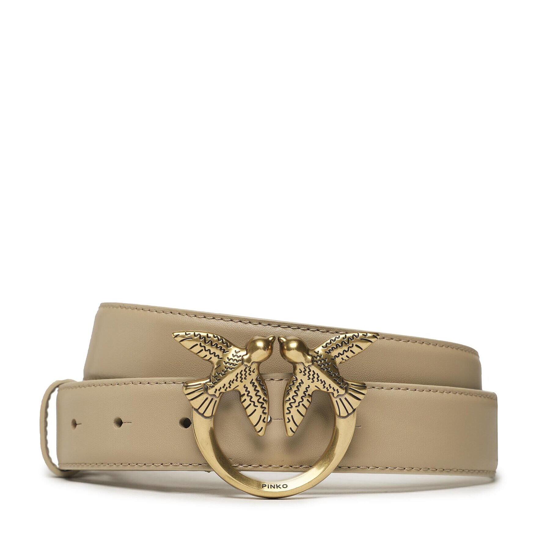 Pinko Curea de Damă Love Berry H3 Belt PE 23 PLT01 100125 A0F1 Bej - Pled.ro