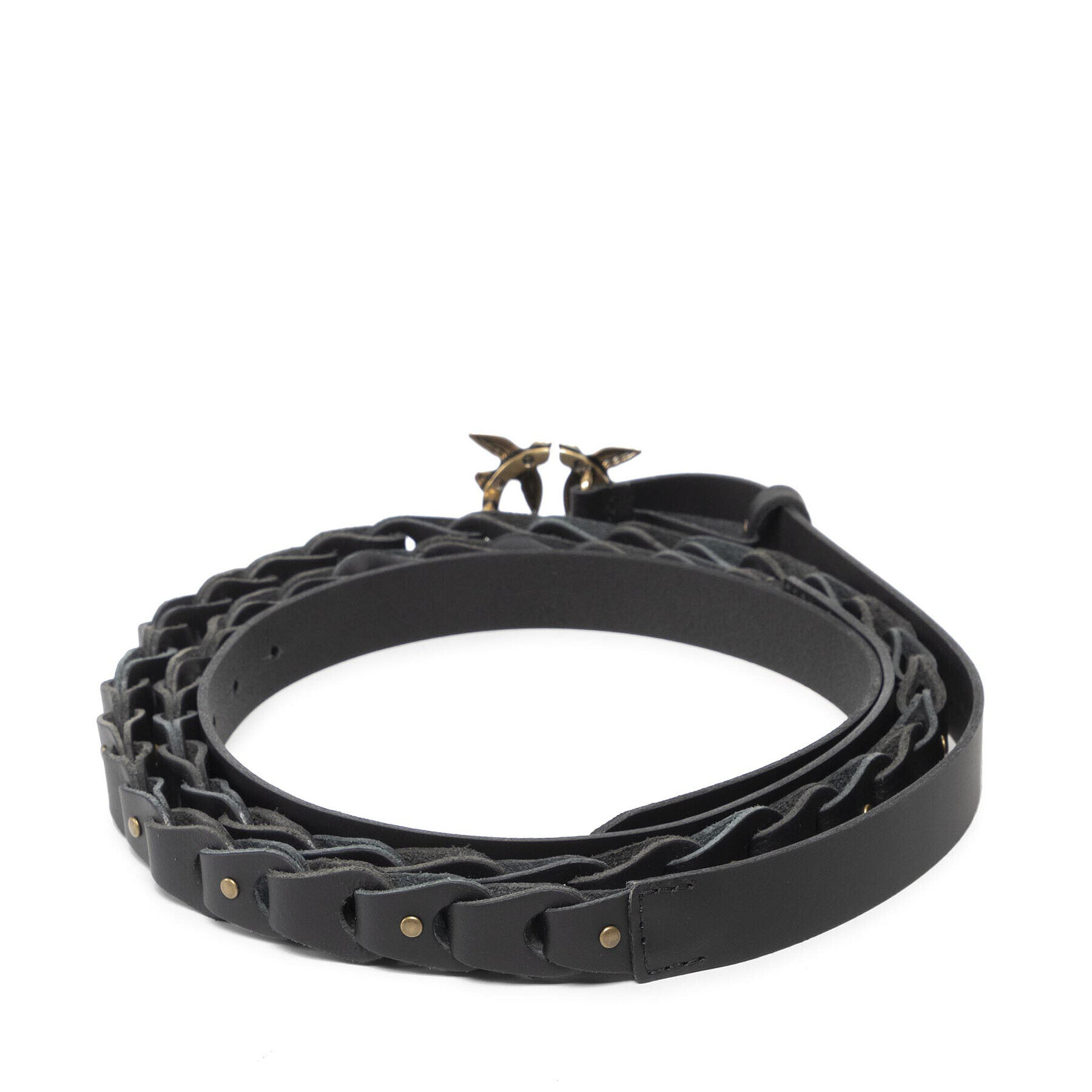 Pinko Curea de Damă Love Duble Belt H2 2022 PLT01 1H2114 Y7SP Negru - Pled.ro