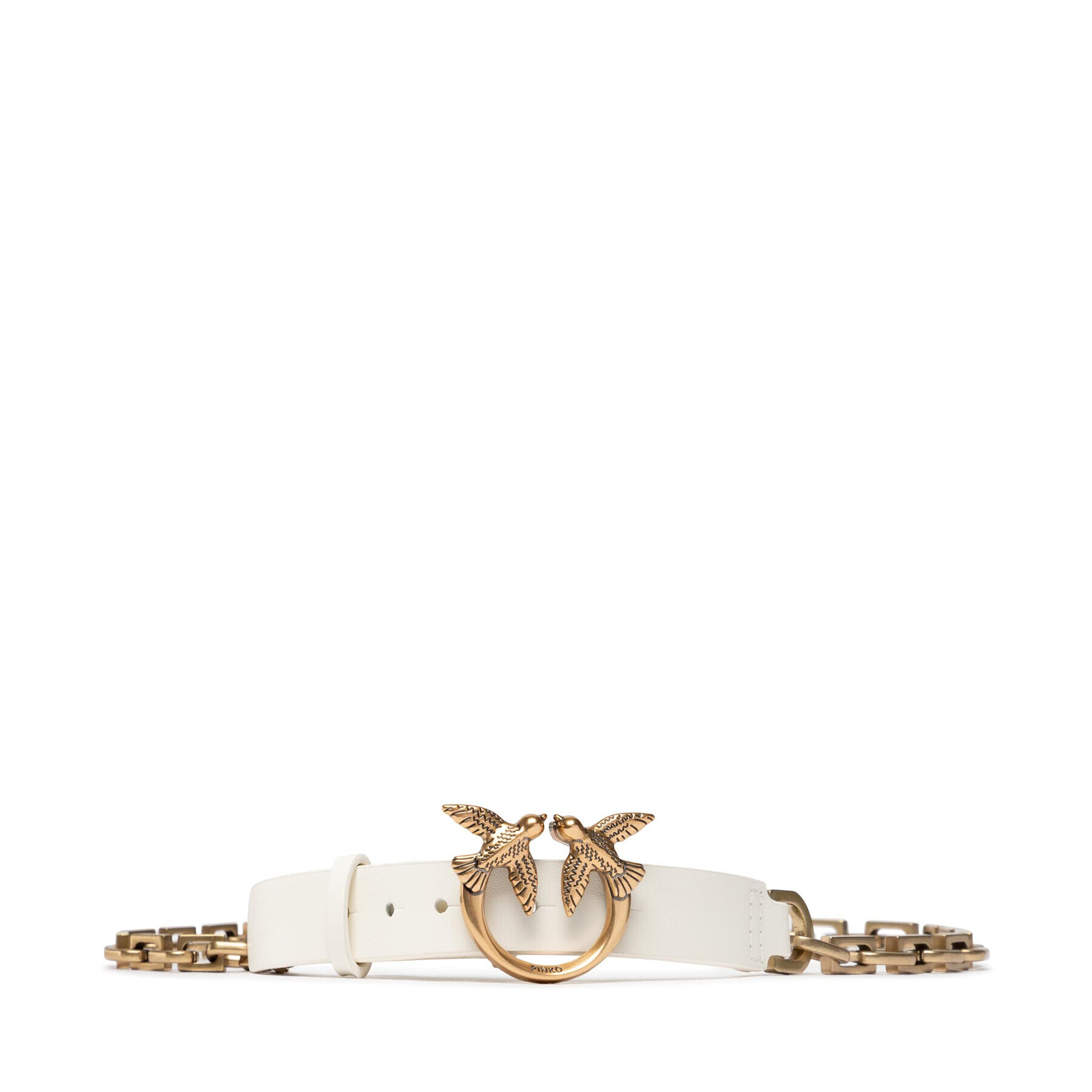 Pinko Curea de Damă Love Day Chain Belt Simply H2 PE 22 PLT01 1H20ZX Y7SP Alb - Pled.ro