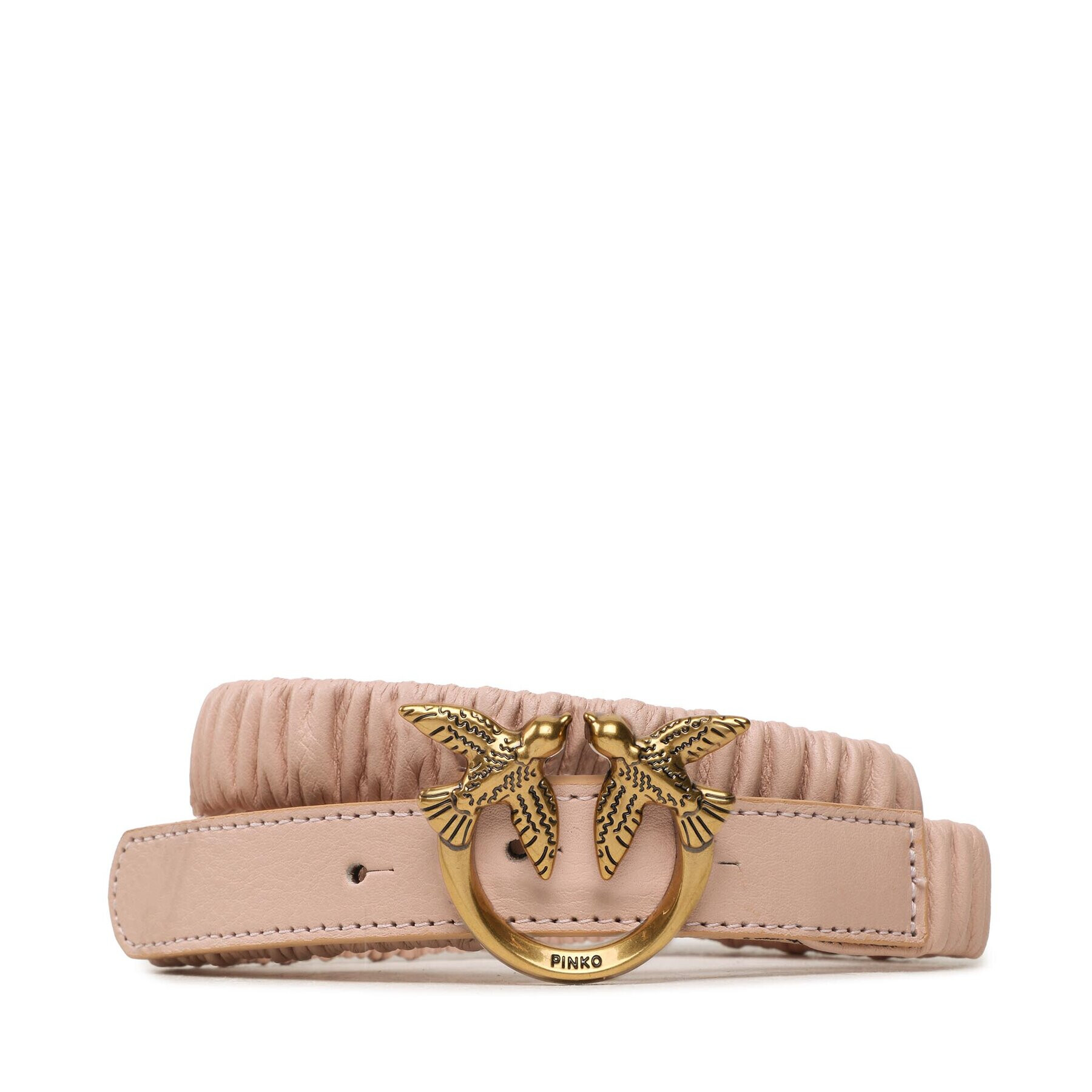 Pinko Curea de talie Love Ruffle H2 Belt 20231 PLT01 100823 A0F2 Roz - Pled.ro