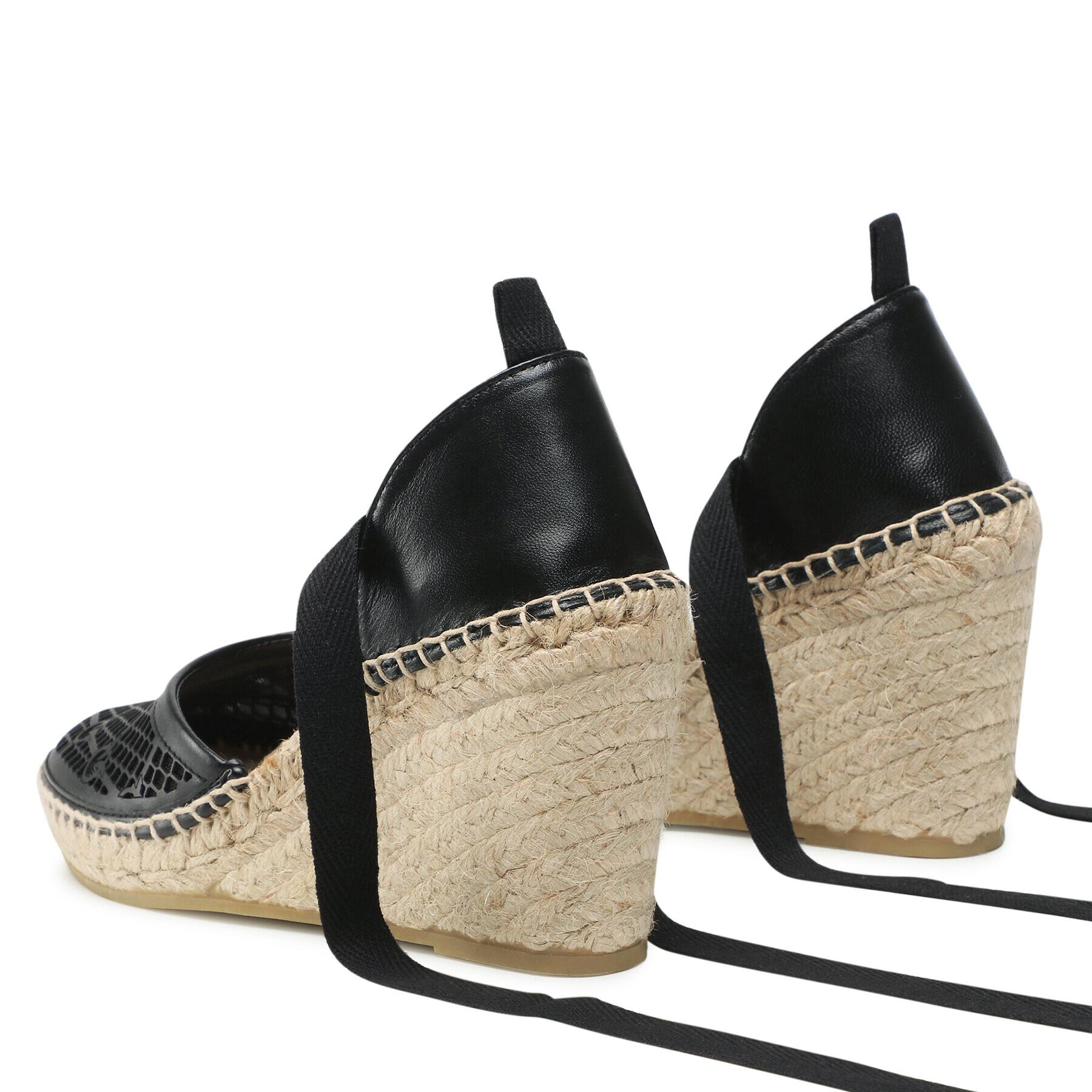 Pinko Espadrile Patty Sandalo PE 22 BLKS1 1H211A Y86A Negru - Pled.ro