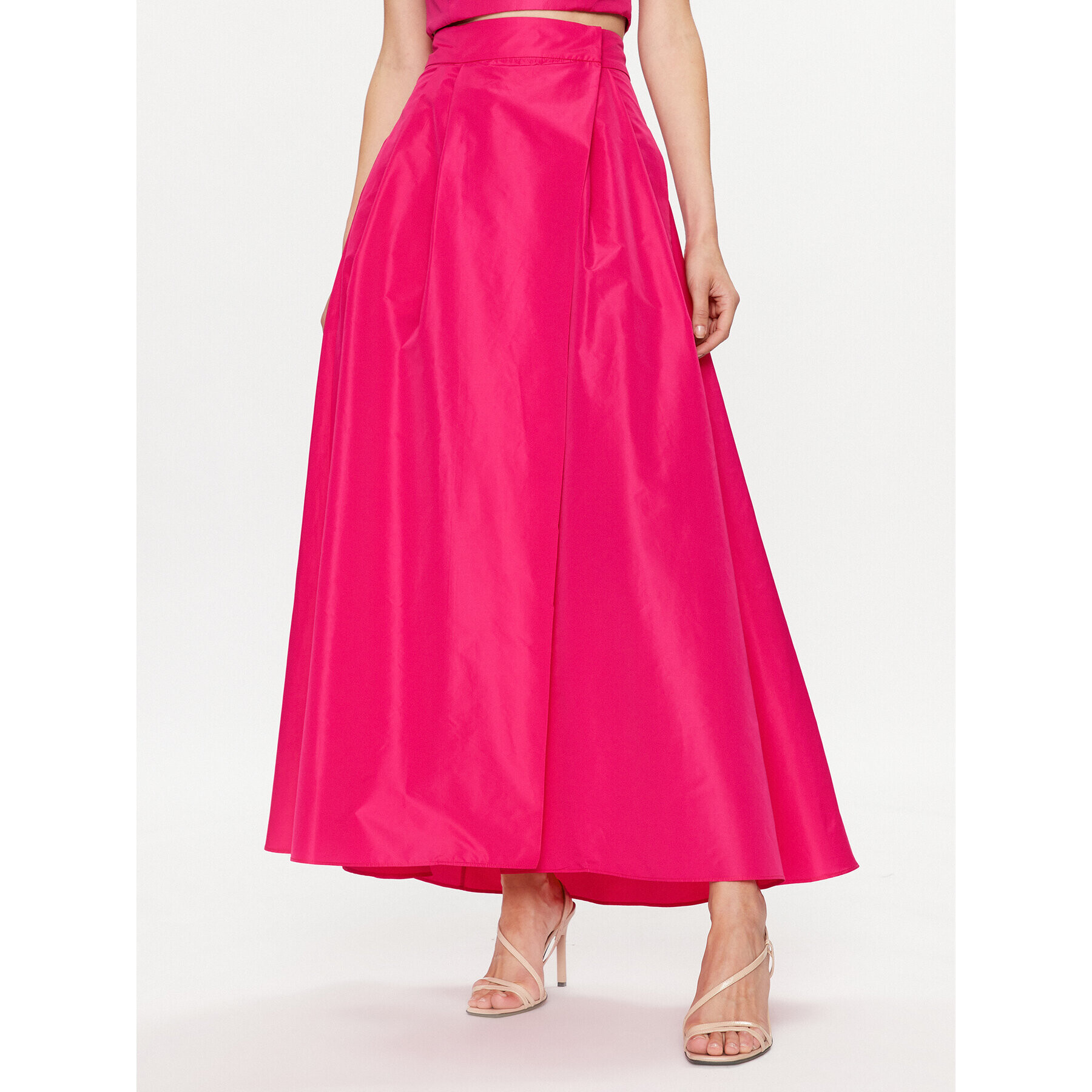 Pinko Fustă maxi Propenso 100543 Y3LE Roz Relaxed Fit - Pled.ro