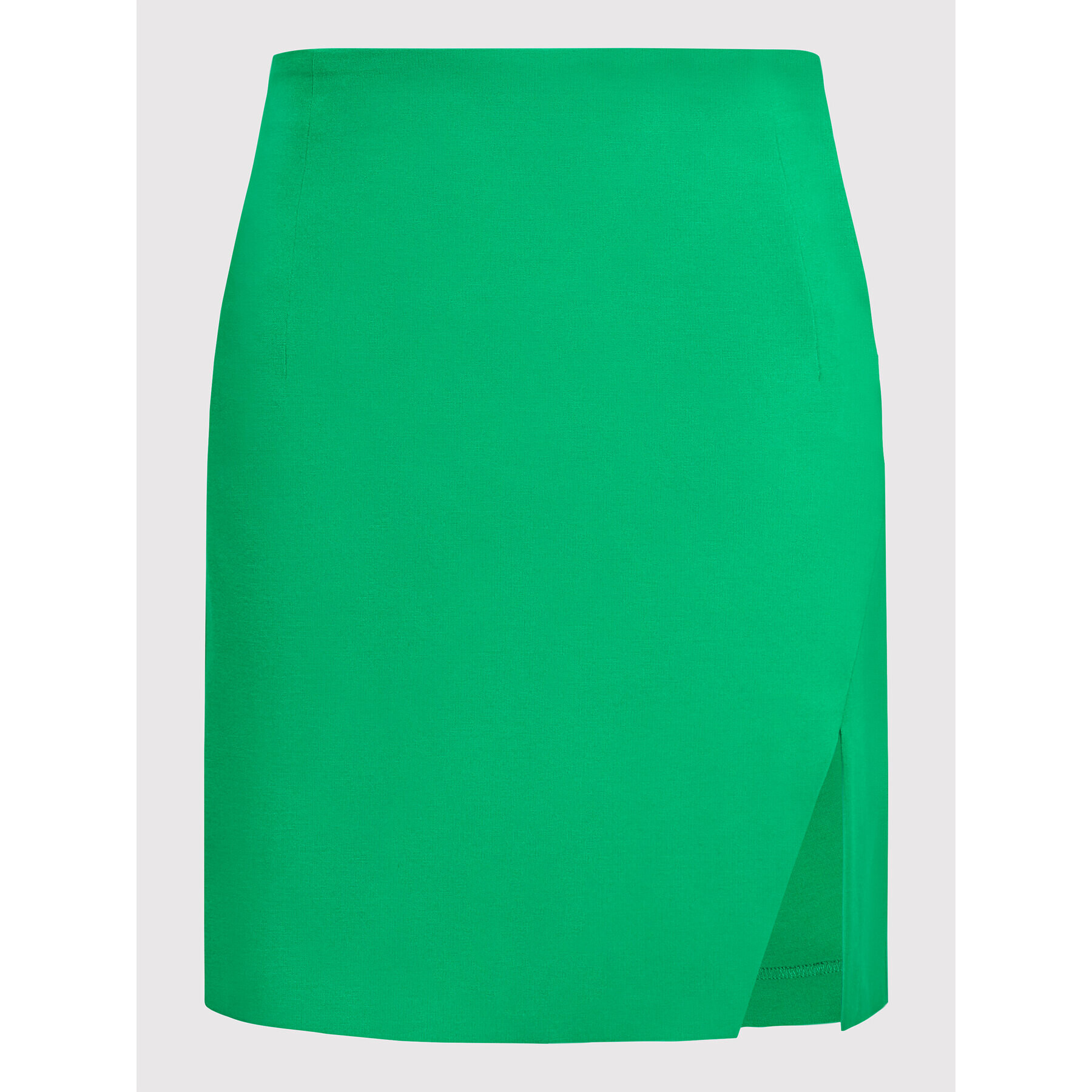 Pinko Fustă trapez Glenda 1G1893 1739 Verde Slim Fit - Pled.ro