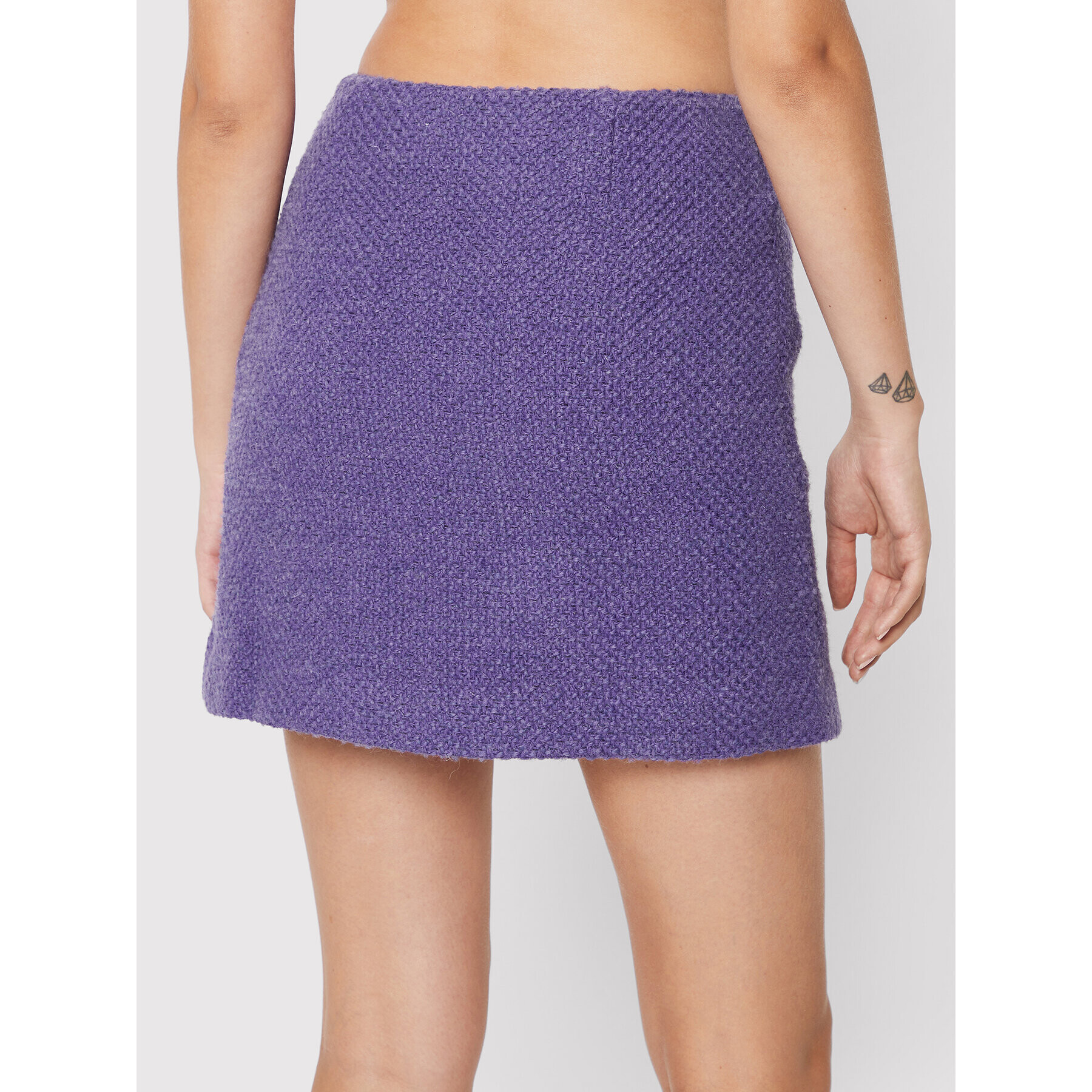 Pinko Fustă mini Ginette 1G18B2 A081 Violet Regular Fit - Pled.ro