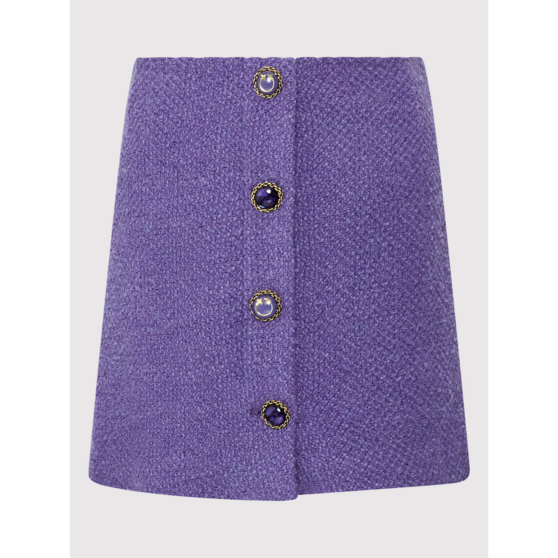 Pinko Fustă mini Ginette 1G18B2 A081 Violet Regular Fit - Pled.ro