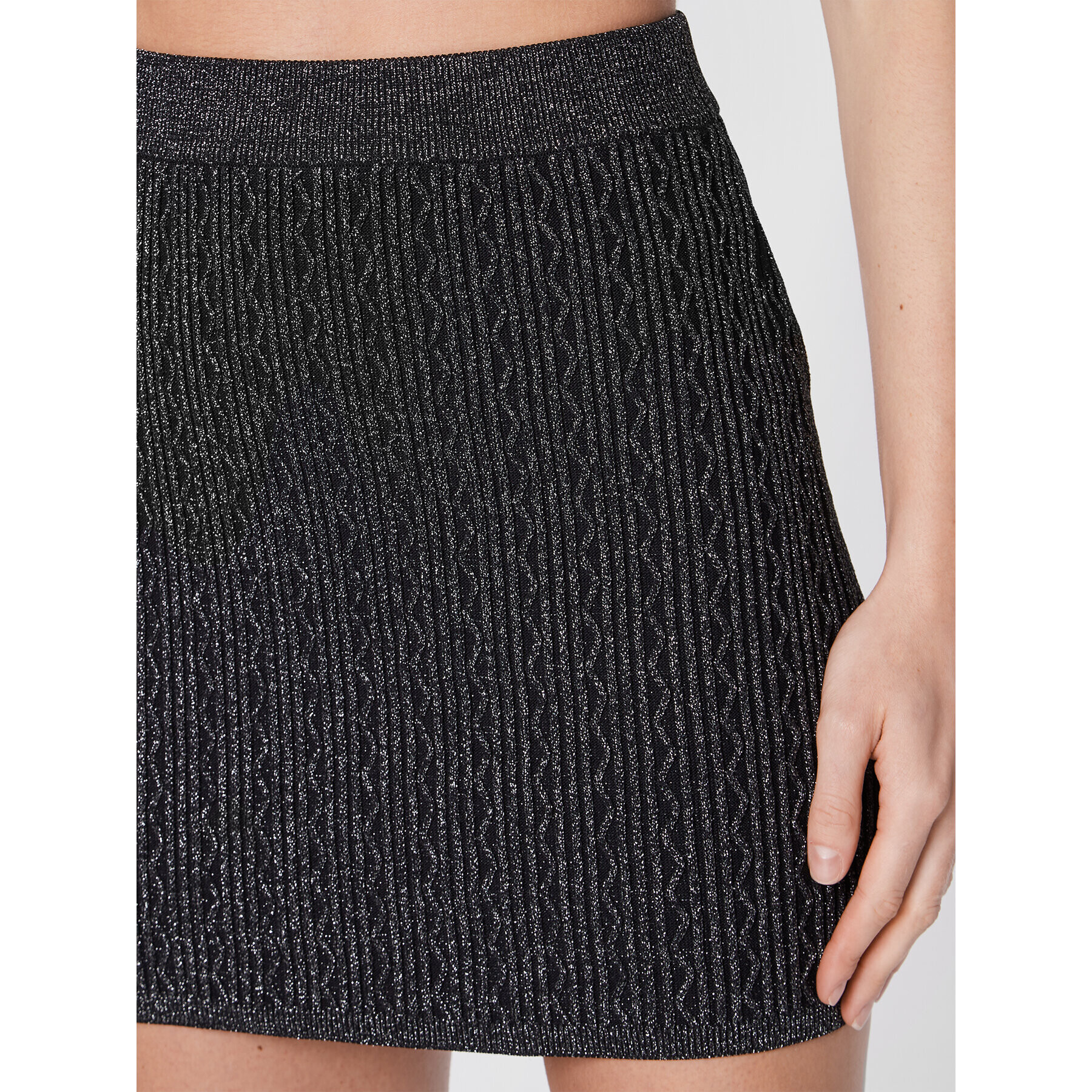 Pinko Fustă mini Malibu 1G180W A02N Negru Slim Fit - Pled.ro