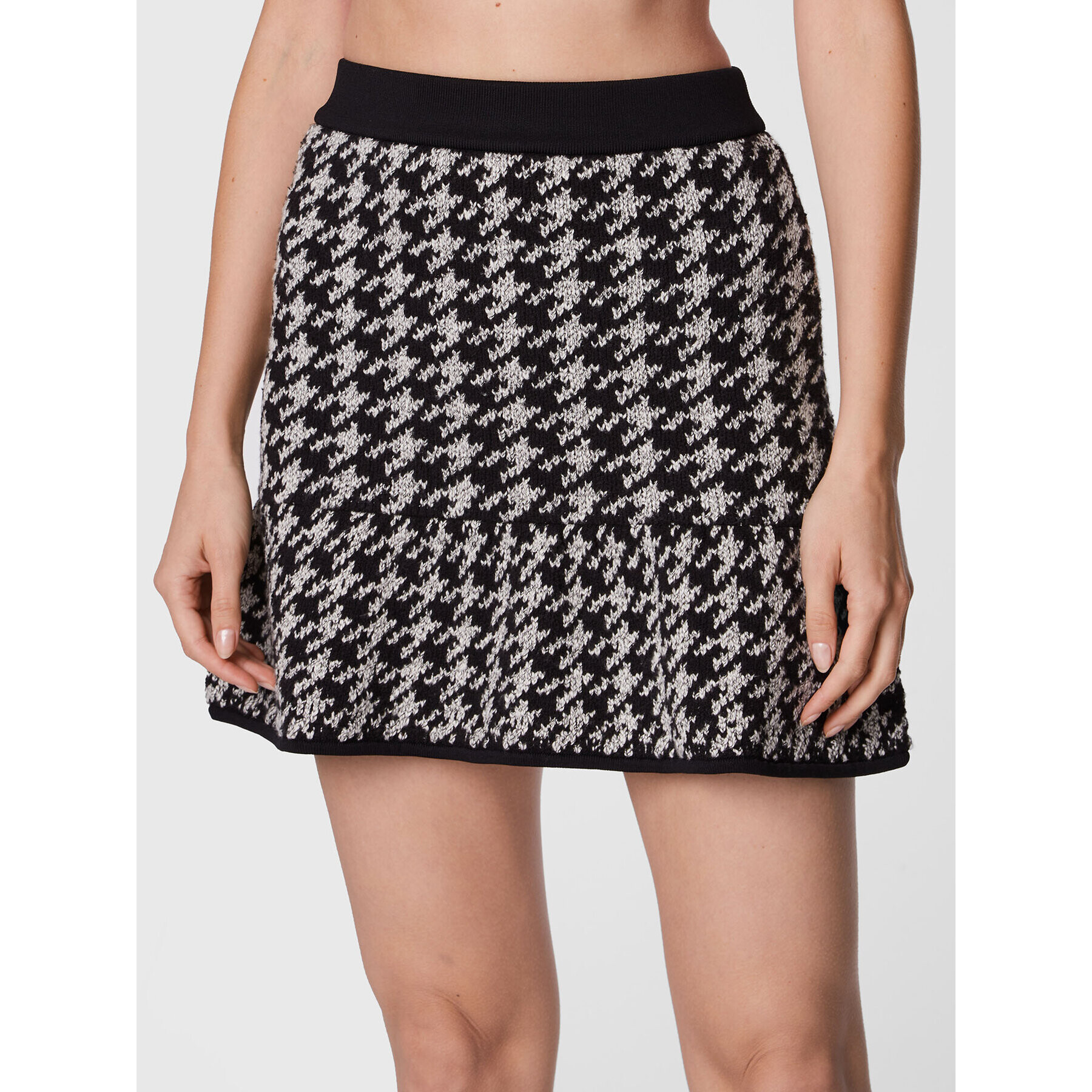 Pinko Fustă mini National 1G180Z A058 Negru Regular Fit - Pled.ro