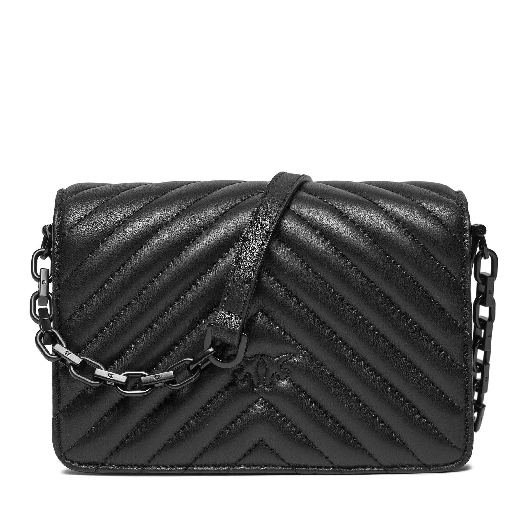 Pinko Geantă Love Click Mini AI 23-24 PLTT 100067 A0VM Negru - Pled.ro