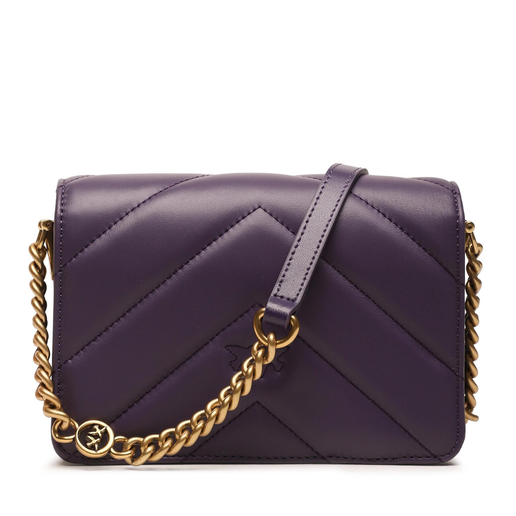 Pinko Geantă Love Click Mini AI 23-24 PLTT 100067 A136 Violet - Pled.ro