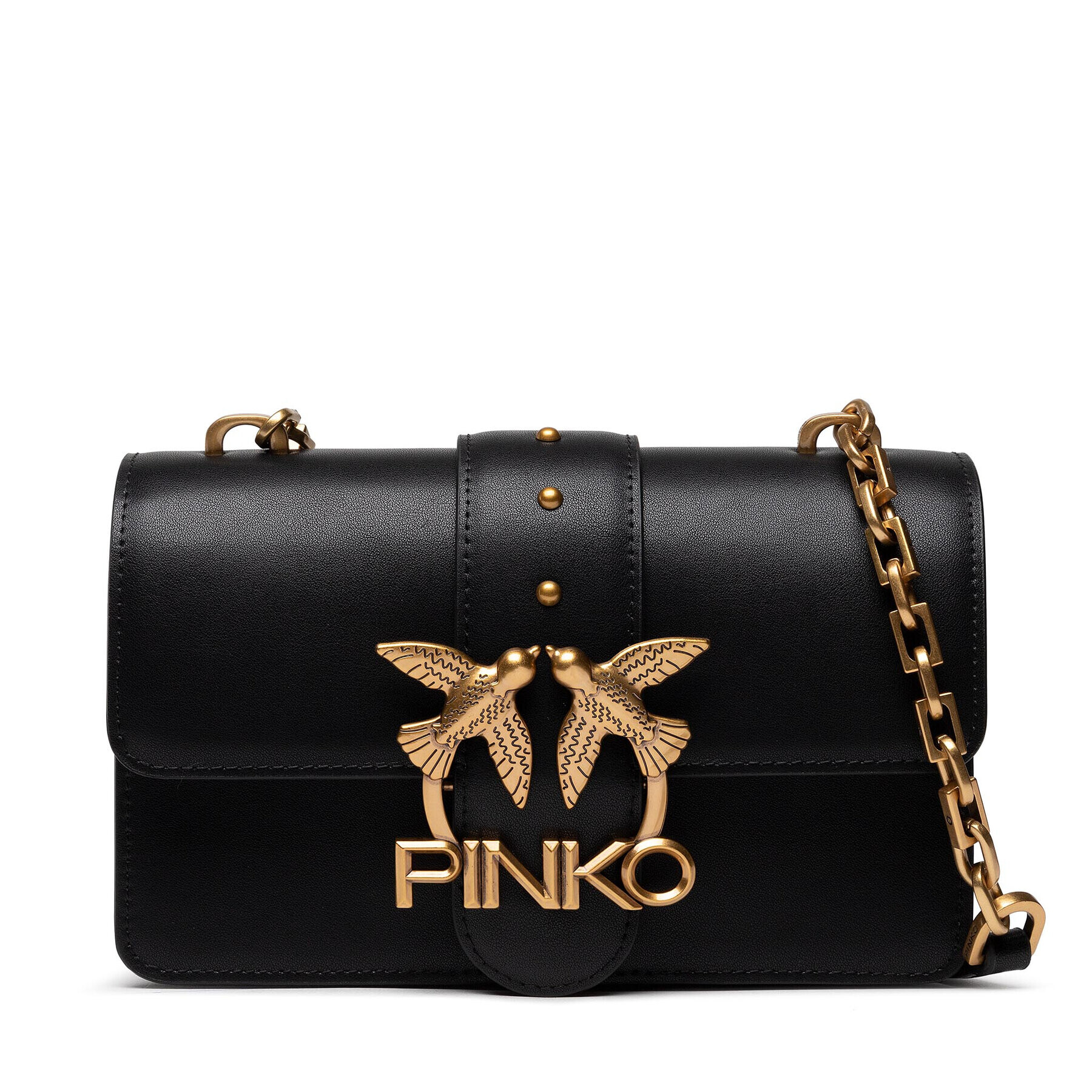 Pinko Geantă Love Mini Icon Simply 14 Cl PE 22 PLTT 1P22K4 Y7SP Negru - Pled.ro