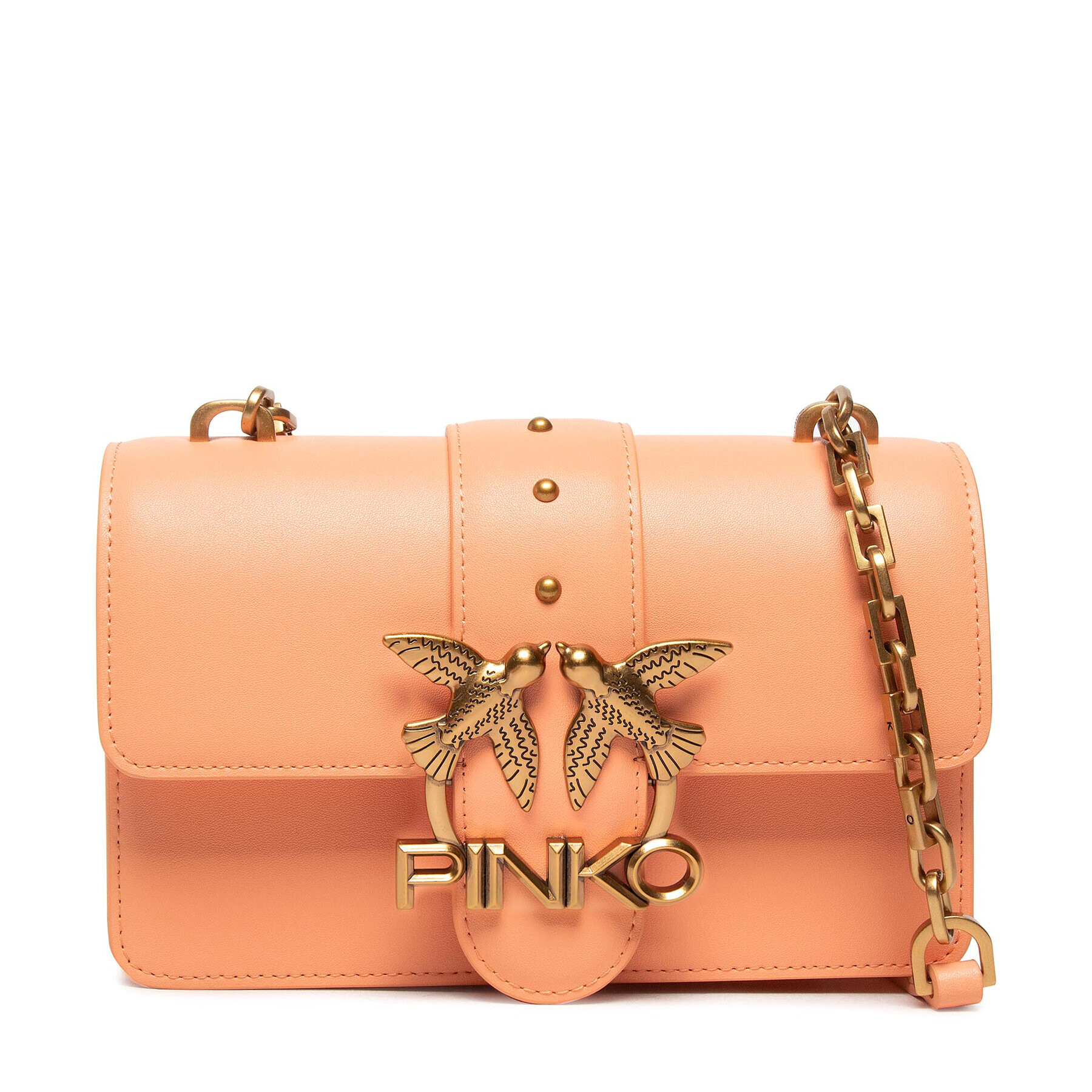 Pinko Geantă Love Mini Icon Simply 14 Cl Pe 22 PLTT 1P22K4 Y7SP Portocaliu - Pled.ro