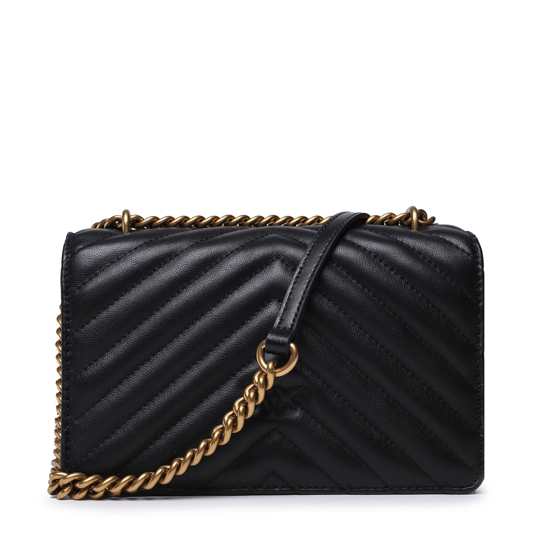 Pinko Geantă Love One Mini Dc PE 23 PLTT 100074 A0GK Negru - Pled.ro