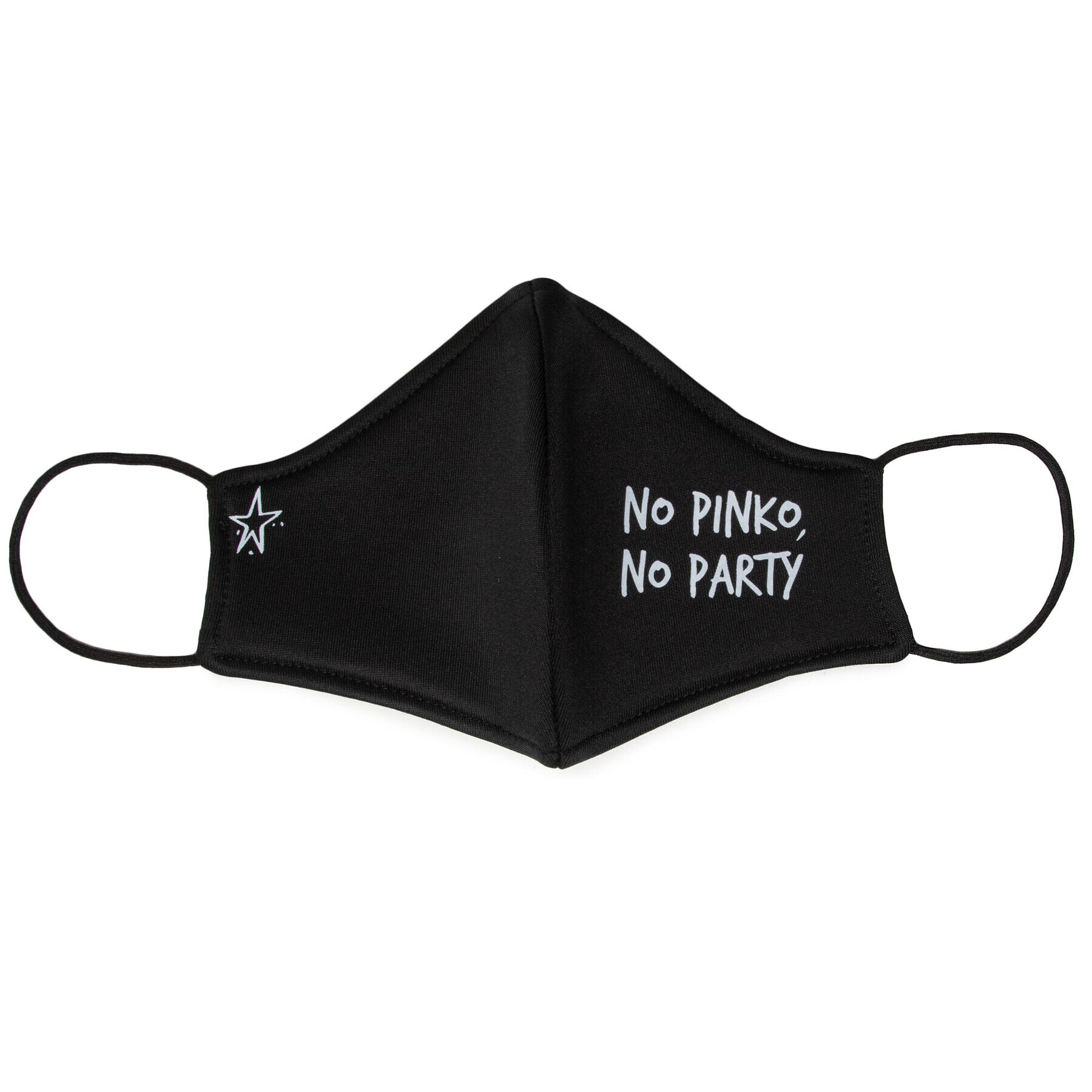 Pinko Mască din material textil Geodesia Mask Neoprene Leggero 20211 PRR 1N20DA.Y7RD Negru - Pled.ro