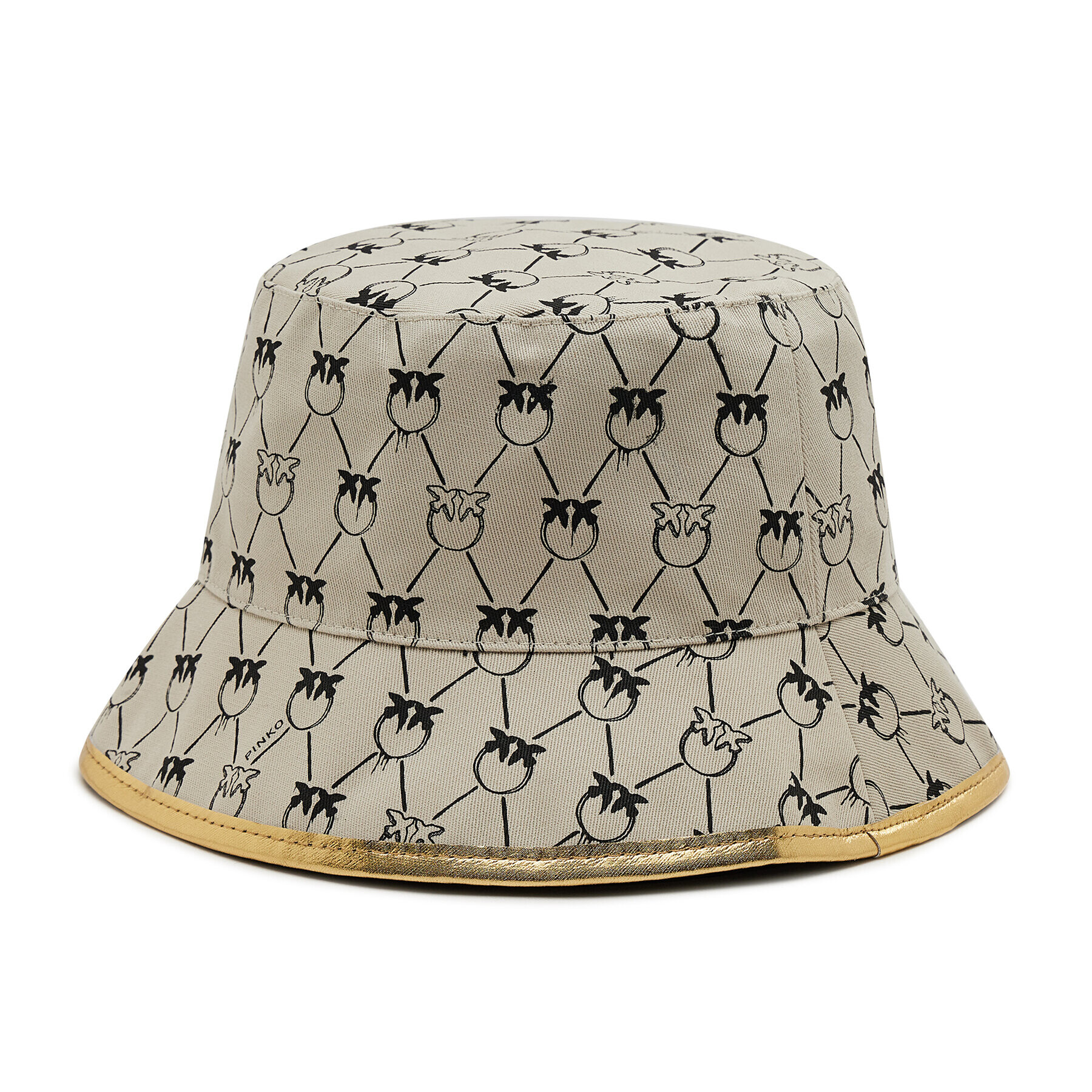 Pinko Pălărie Bucket Brindisi Cappello PE 22 BLK01 1G205T Y87K Gri - Pled.ro