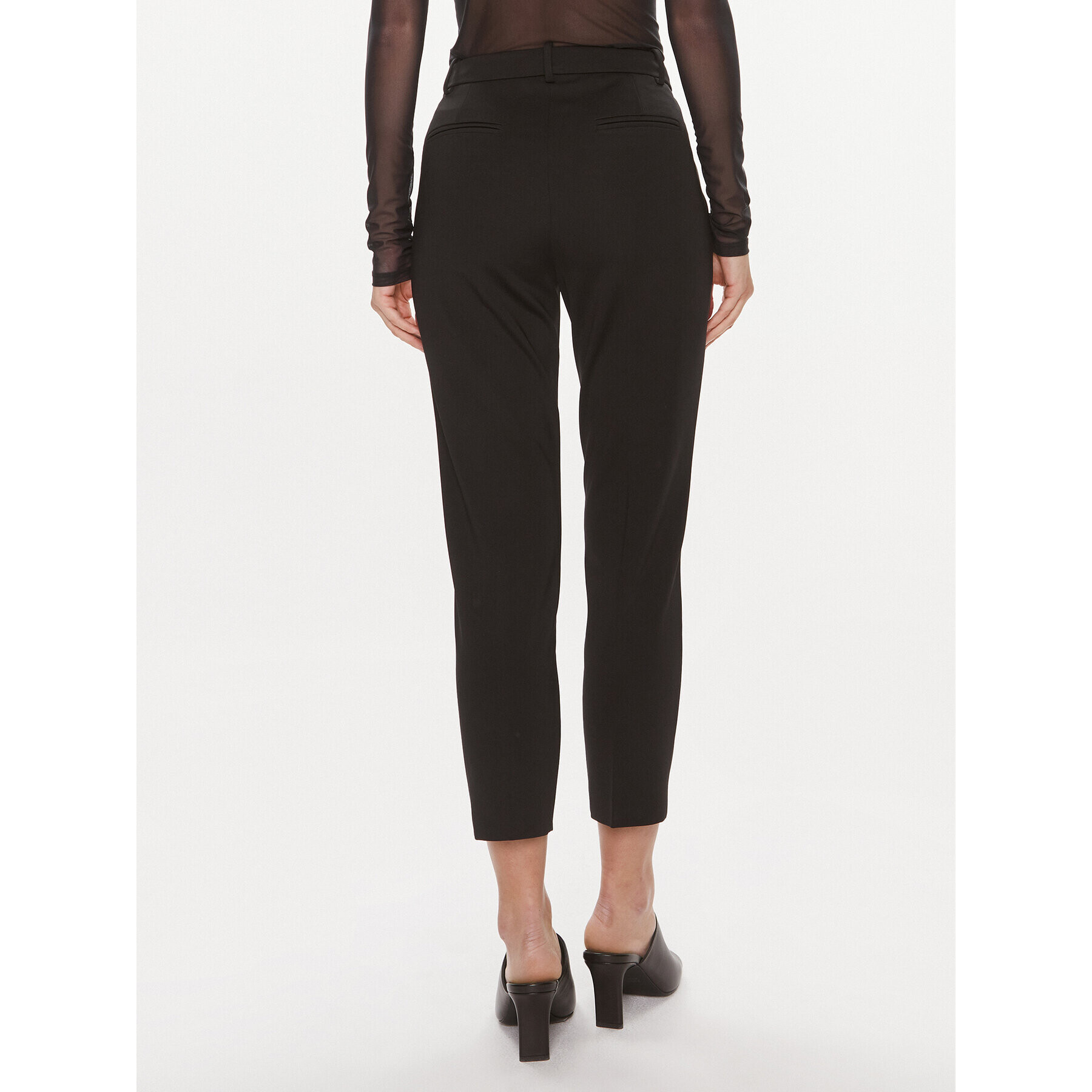 Pinko Pantalon scurți din material Bello 100155 A1L4 Negru Regular Fit - Pled.ro