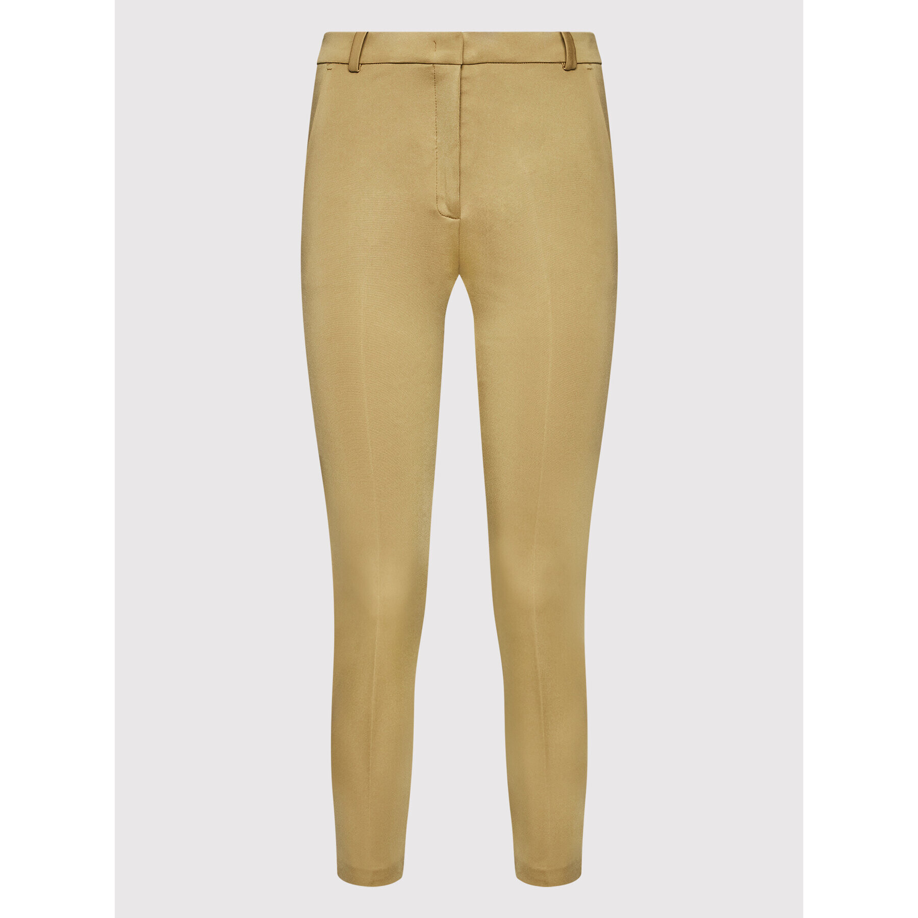 Pinko Pantaloni chino Bello 1G17KS 5872 Bej Regular Fit - Pled.ro