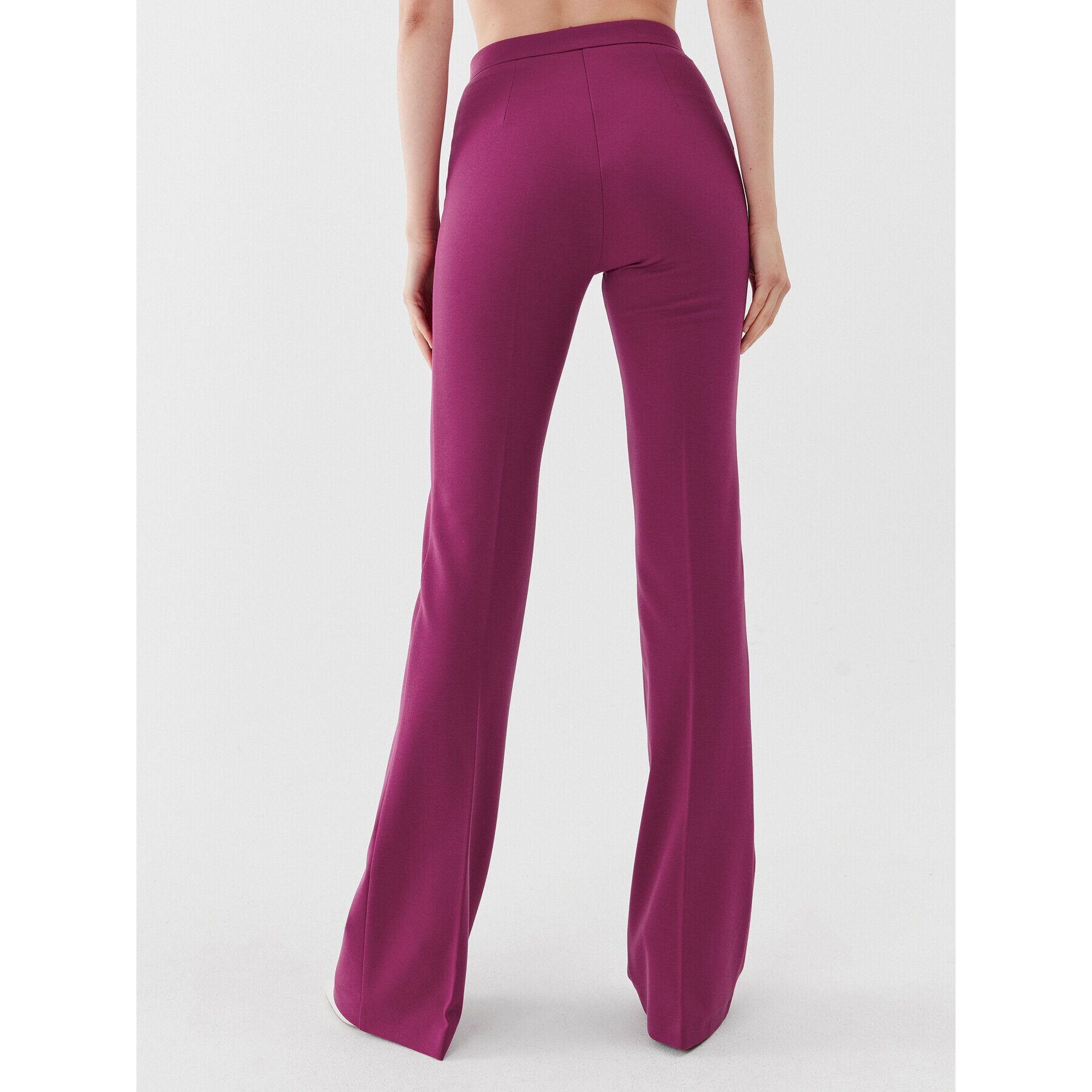 Pinko Pantaloni din material 100054 A15M Violet Straight Leg - Pled.ro