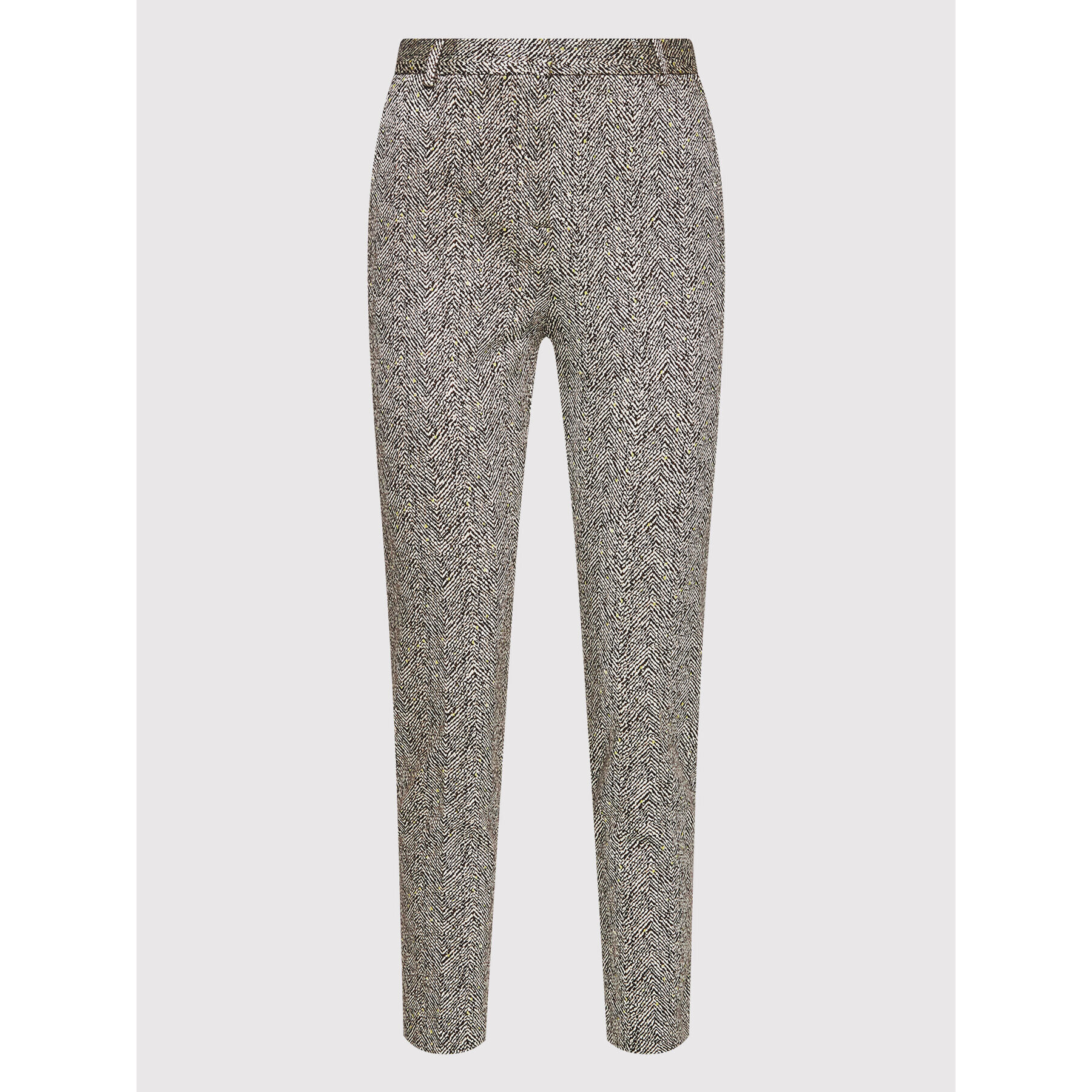 Pinko Pantaloni din material Pauline 2 1G186V A0AO Colorat Regular Fit - Pled.ro