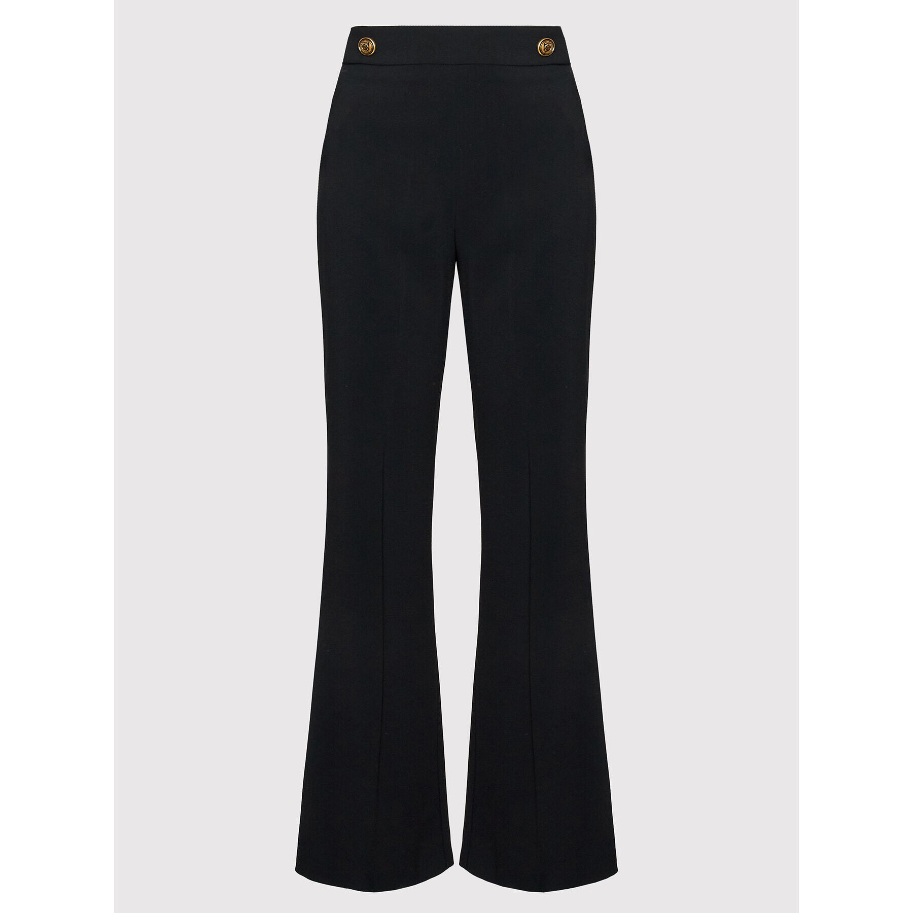 Pinko Pantaloni din material Sbozzare 1G1816 7624 Negru Regular Fit - Pled.ro