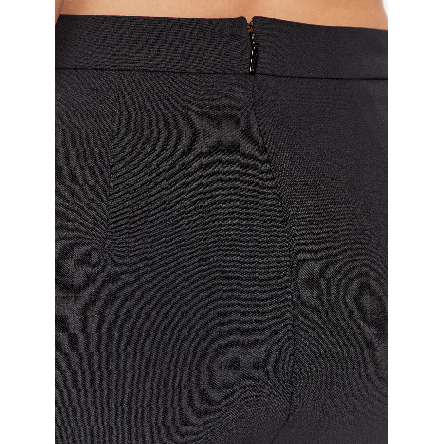 Pinko Pantaloni din material Spin Pantalone 101591 A0HC Negru Regular Fit - Pled.ro