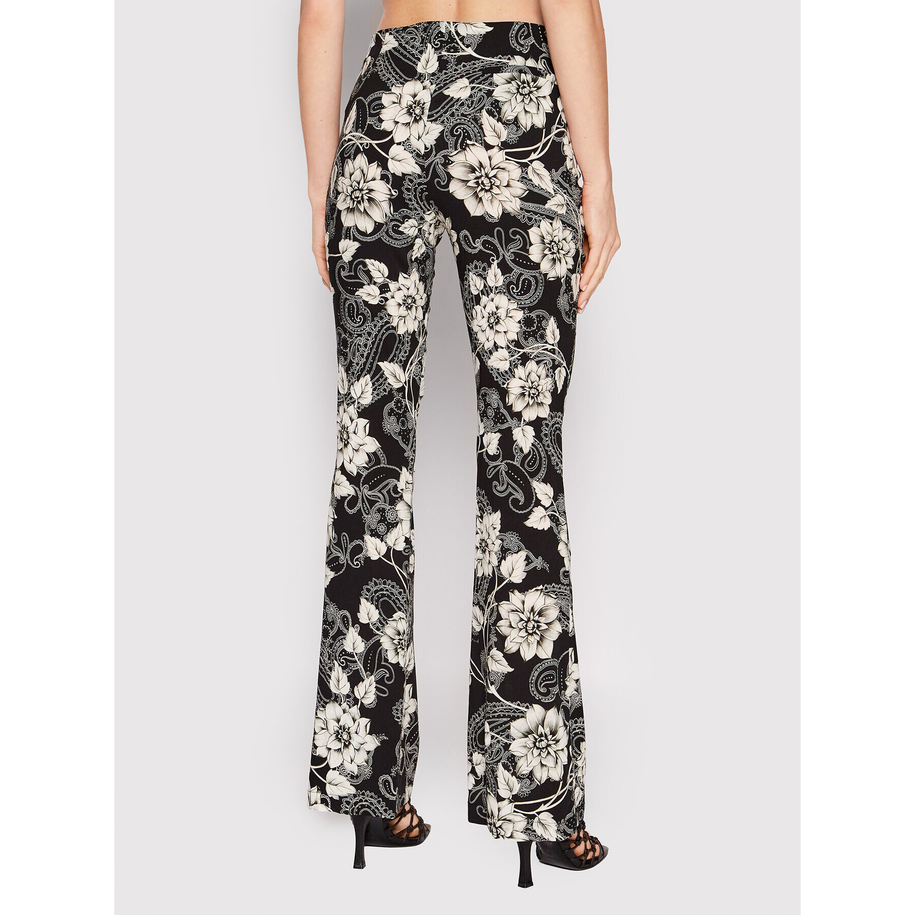 Pinko Pantaloni din material UNIQUENESS Myrthus 1Q10C1 A01F Negru Regular Fit - Pled.ro