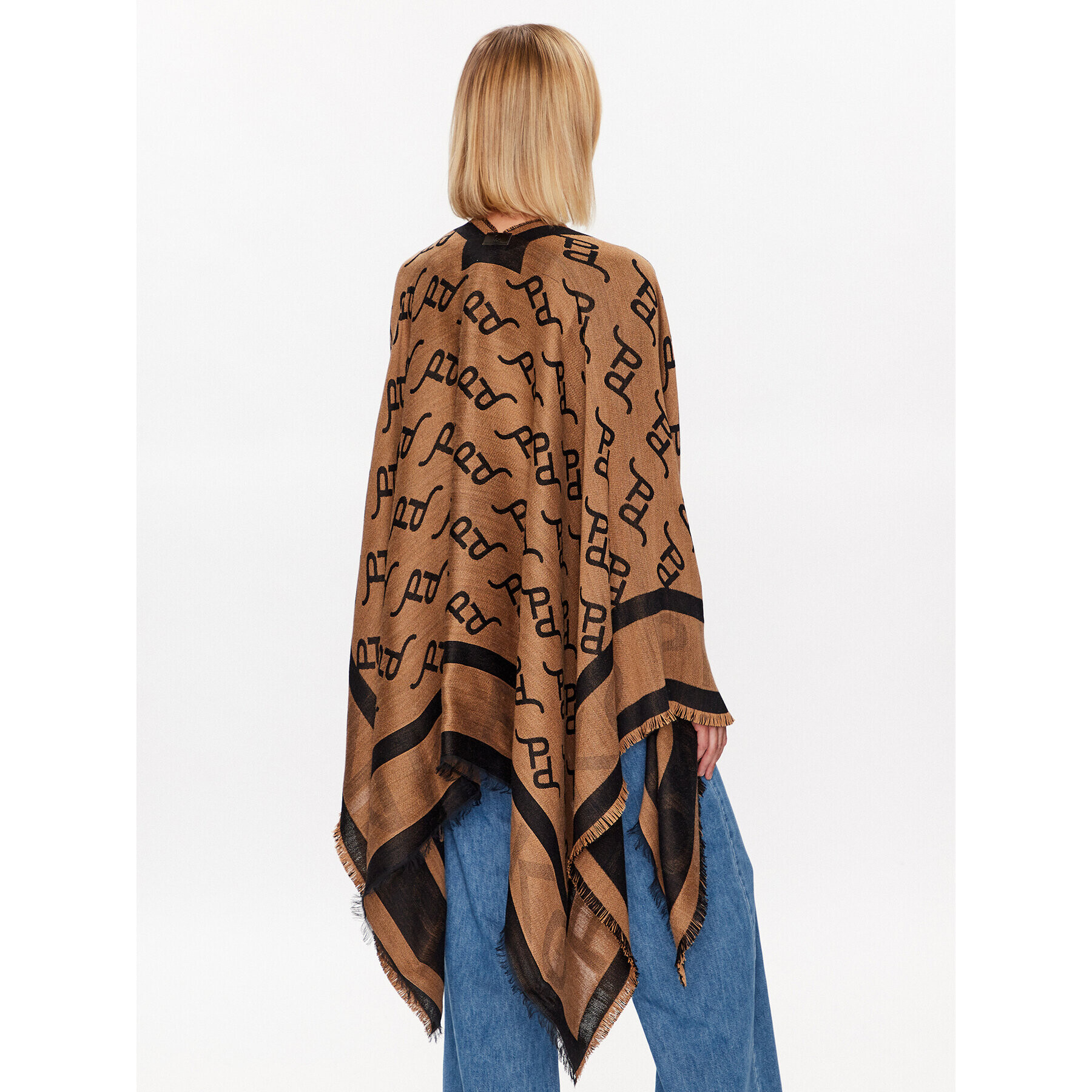 Pinko Poncho Pedante 100527 A0K6 Maro Relaxed Fit - Pled.ro