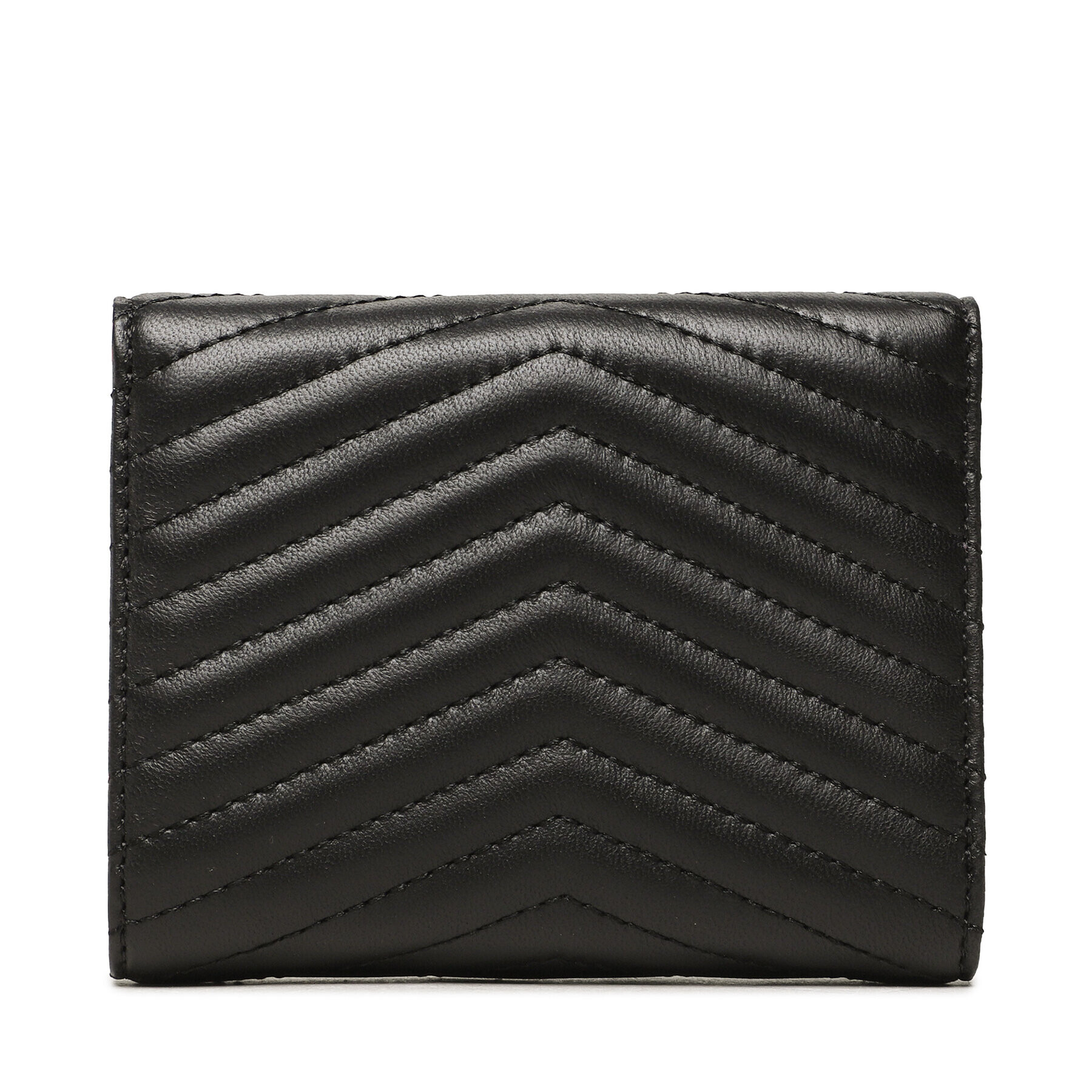 Pinko Portofel Mare de Damă Compact Wallet M PE 23 PCPL 100881 A0GK Negru - Pled.ro