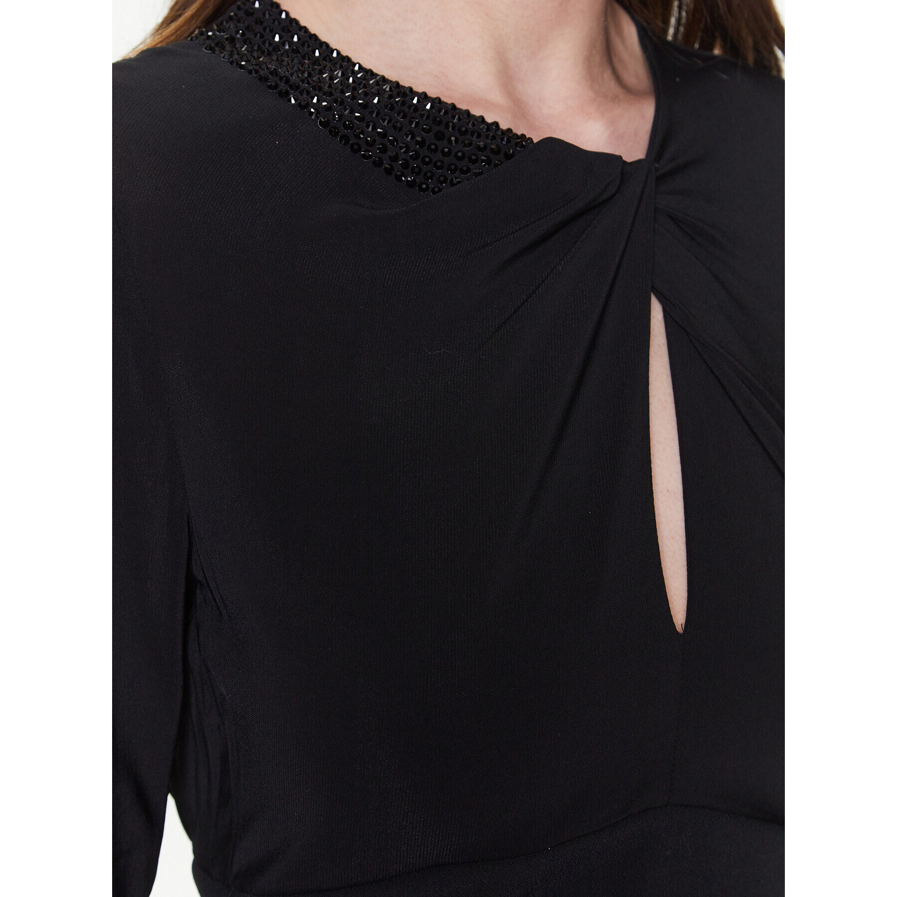 Pinko Rochie cocktail 100111 A0GM Negru Regular Fit - Pled.ro