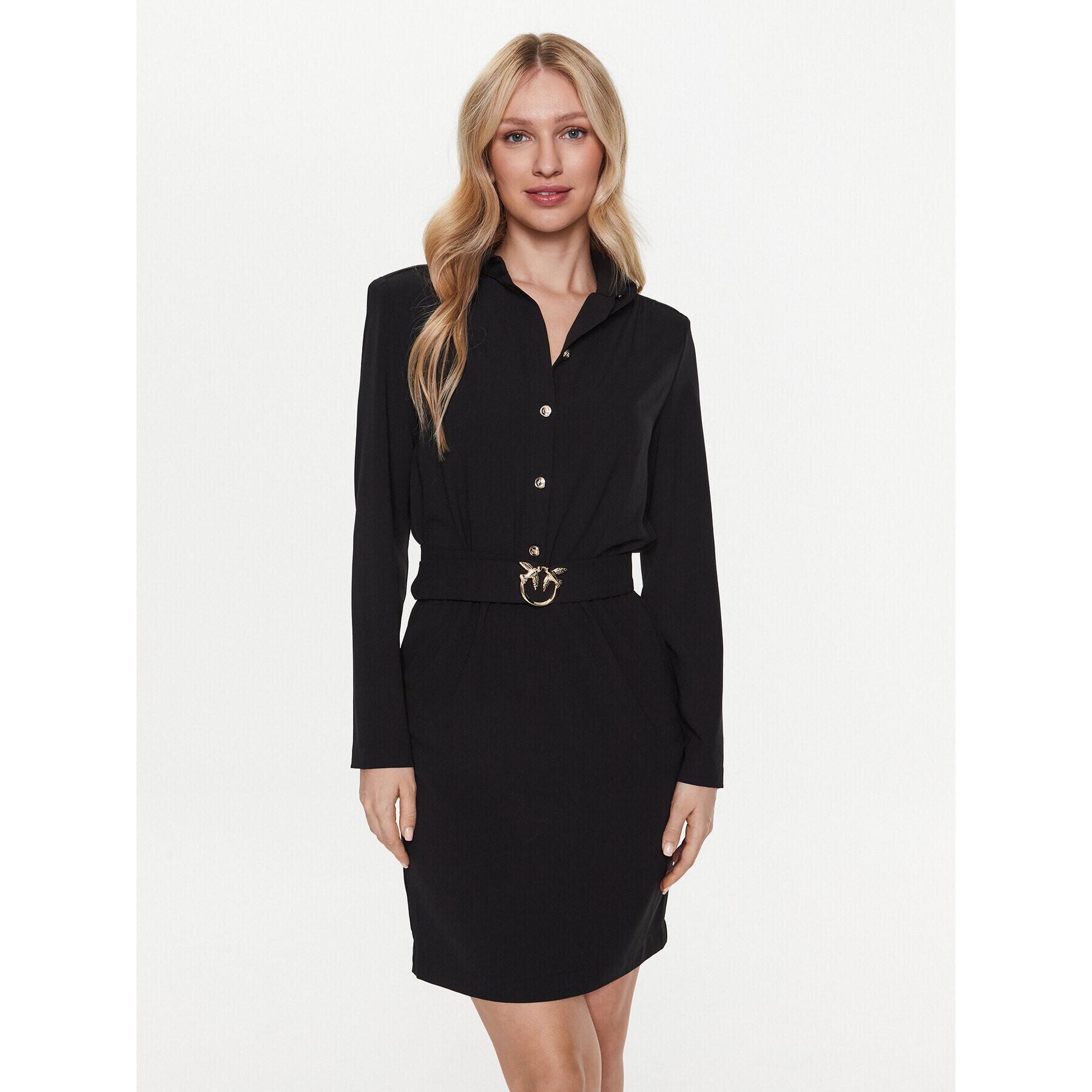 Pinko Rochie cocktail Abile 100198 A0IL Negru Regular Fit - Pled.ro