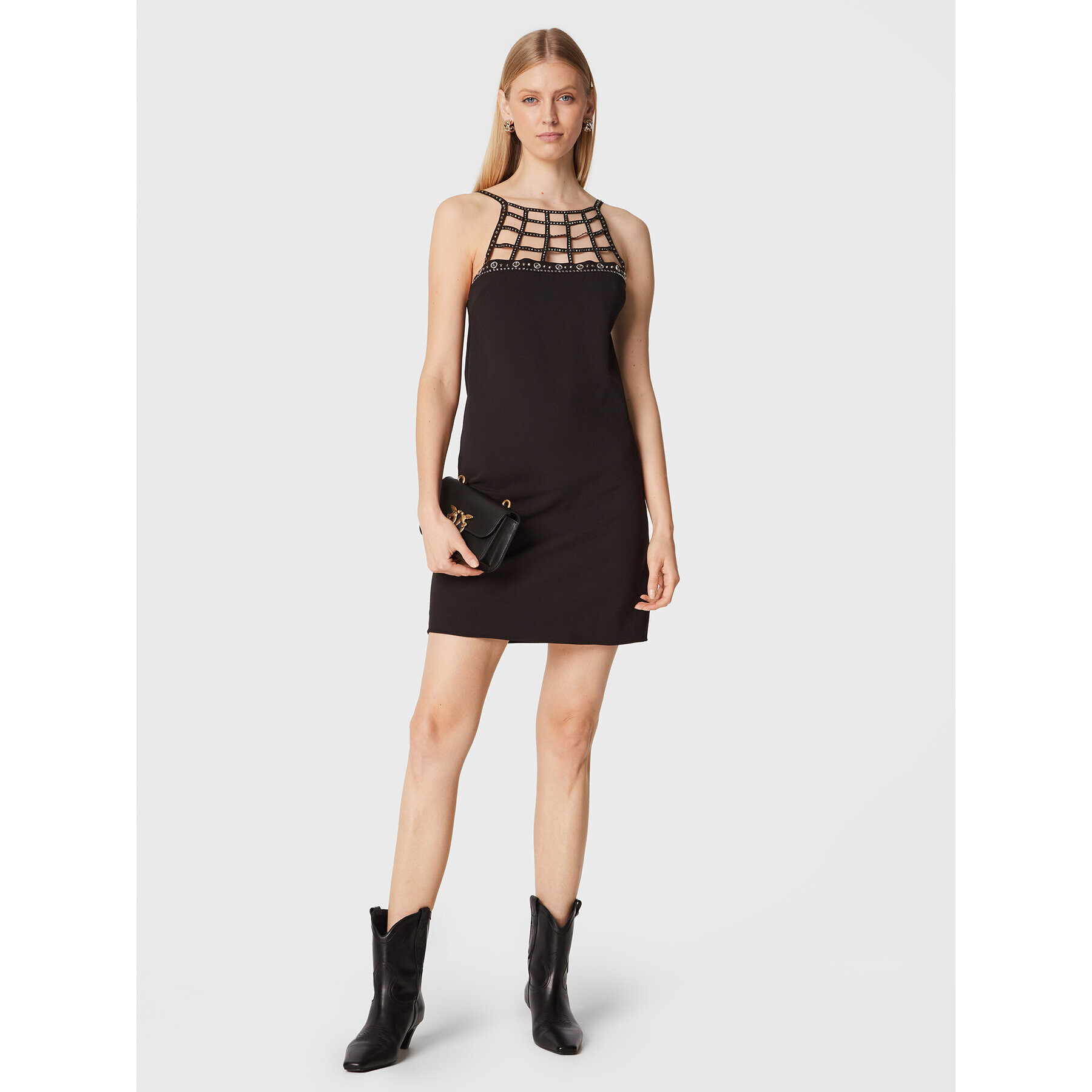 Pinko Rochie cocktail Alice 1G17XP A034 Negru Regular Fit - Pled.ro