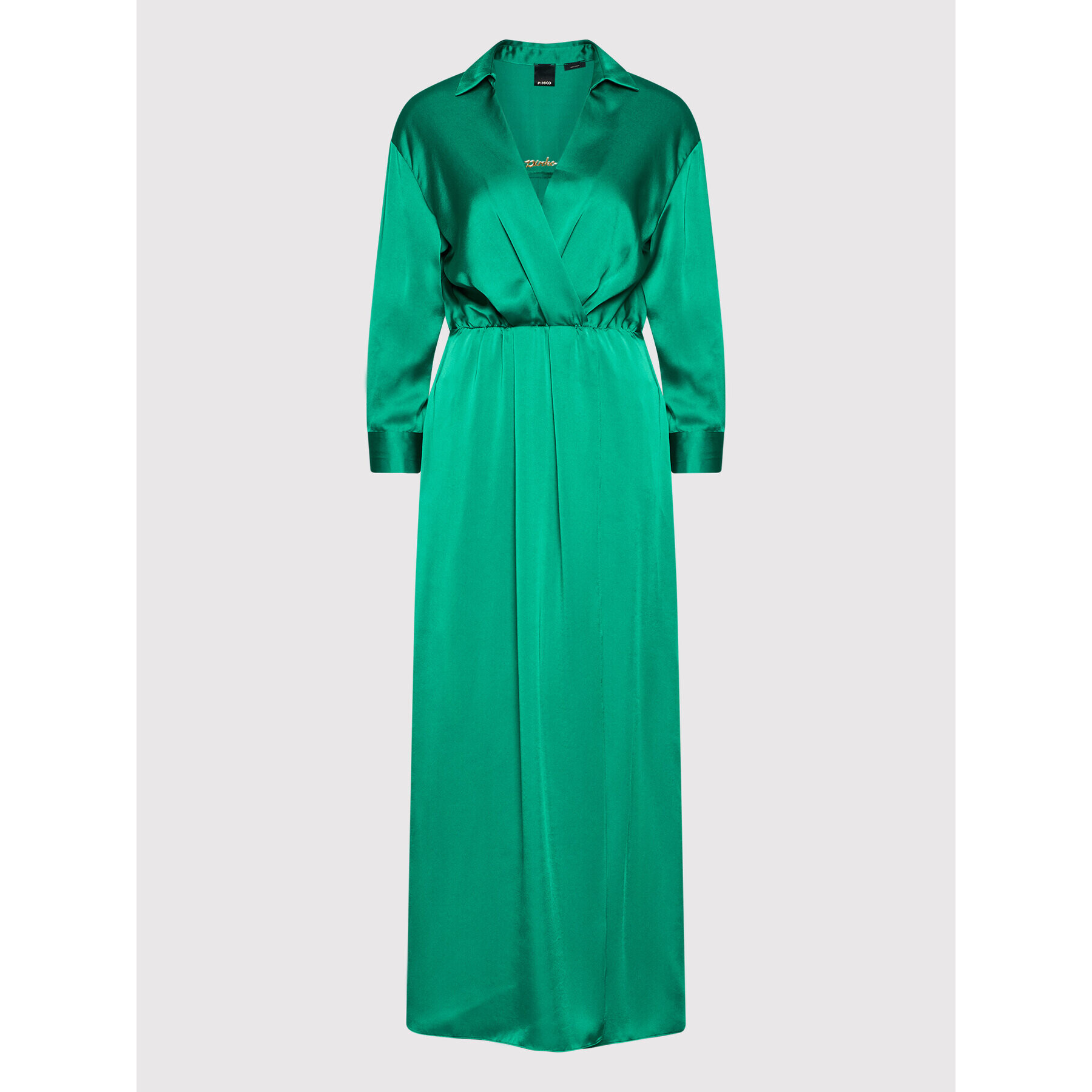 Pinko Rochie cocktail Amanda 1G1801 Y7T4 Verde Regular Fit - Pled.ro