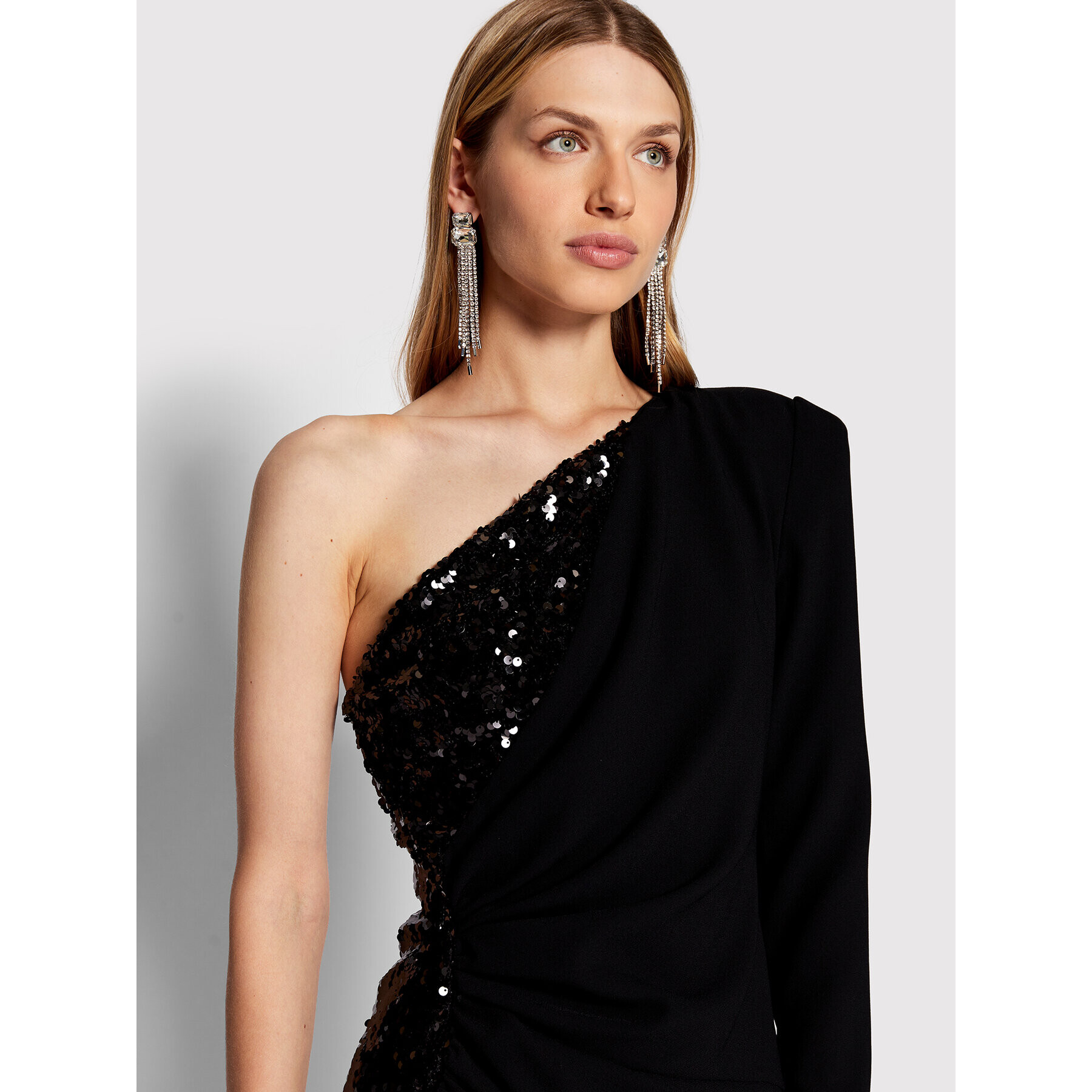 Pinko Rochie cocktail Arancia 1N13HN 4575 Negru Regular Fit - Pled.ro