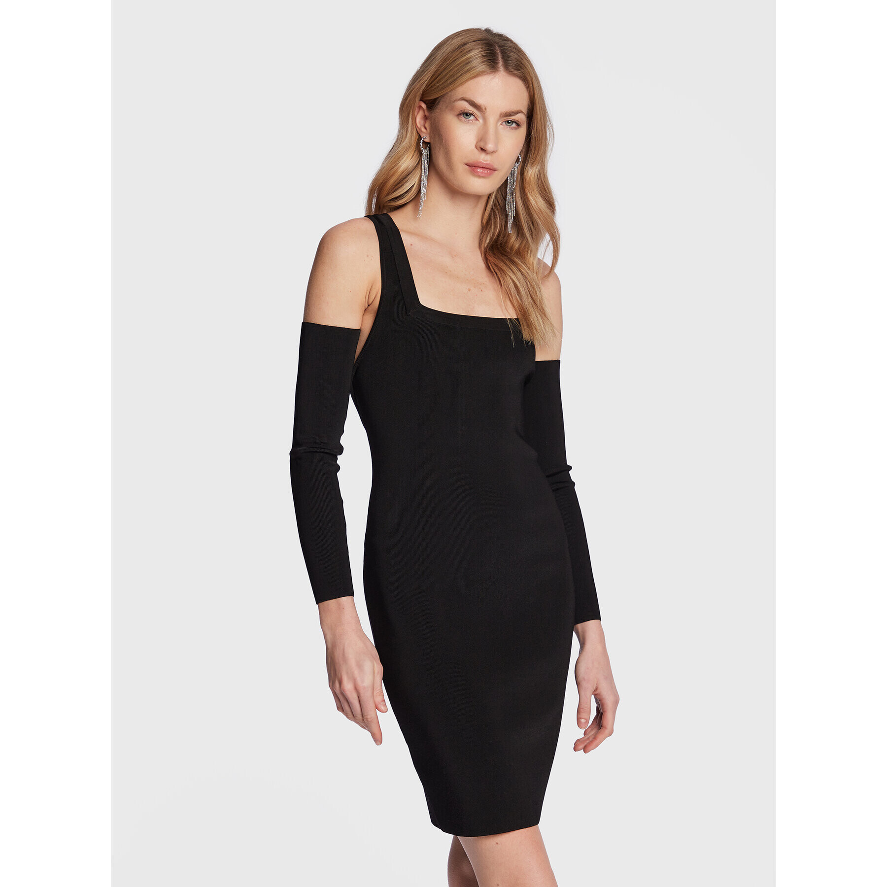 Pinko Rochie cocktail Arsenico 100513 A0LV Negru Slim Fit - Pled.ro