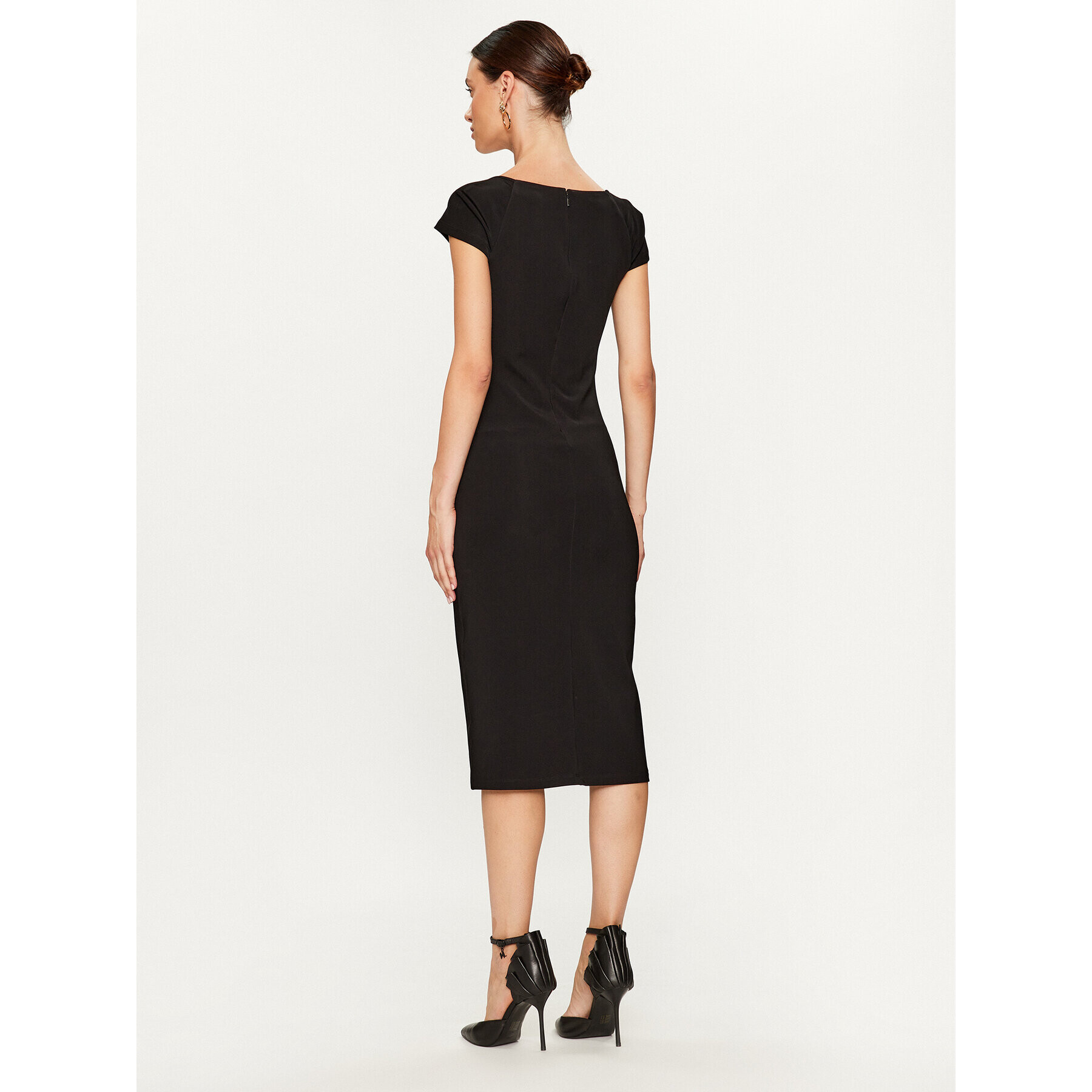 Pinko Rochie cocktail Astrid 102324 A04I Negru Slim Fit - Pled.ro