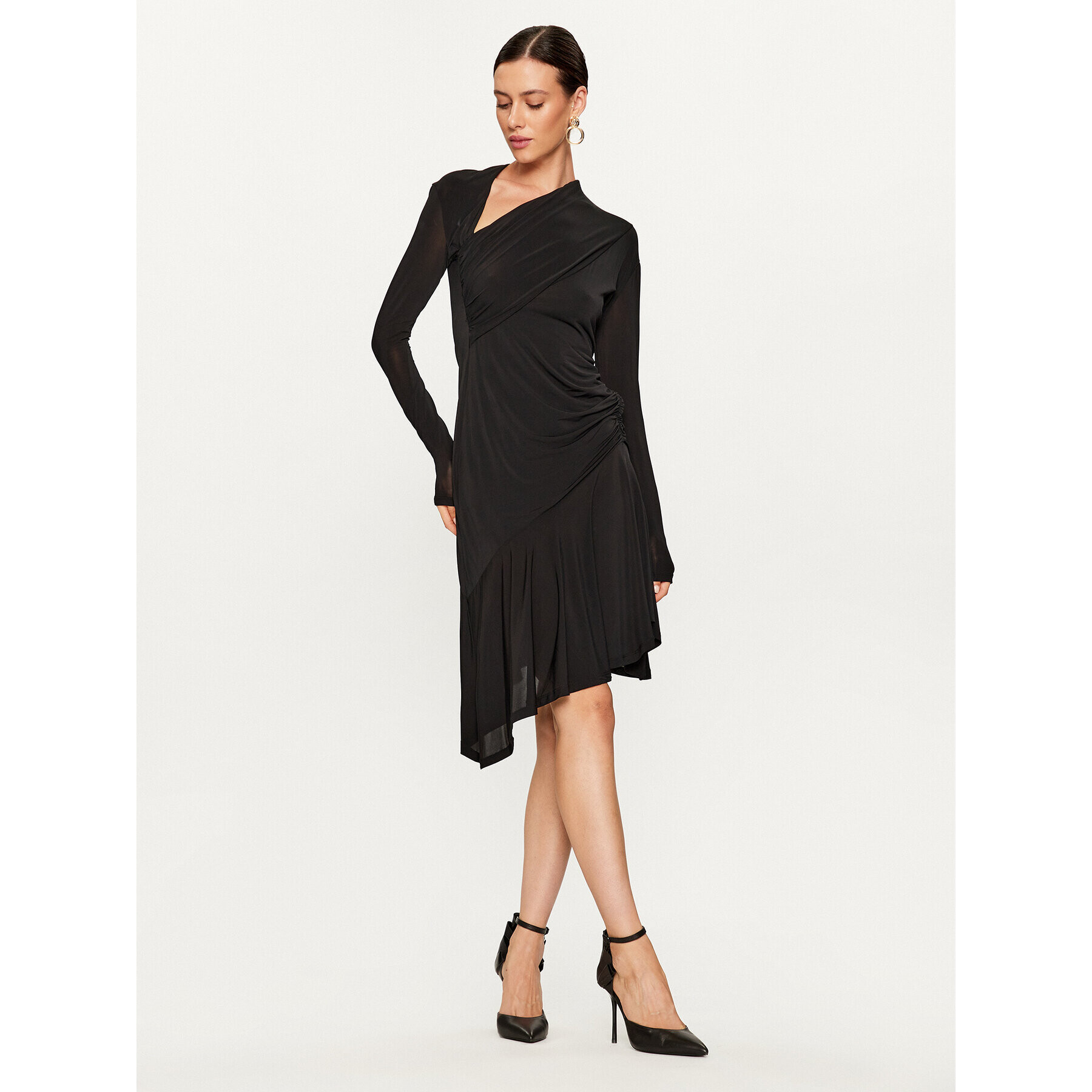 Pinko Rochie cocktail Babar 102488 A1BQ Negru Slim Fit - Pled.ro