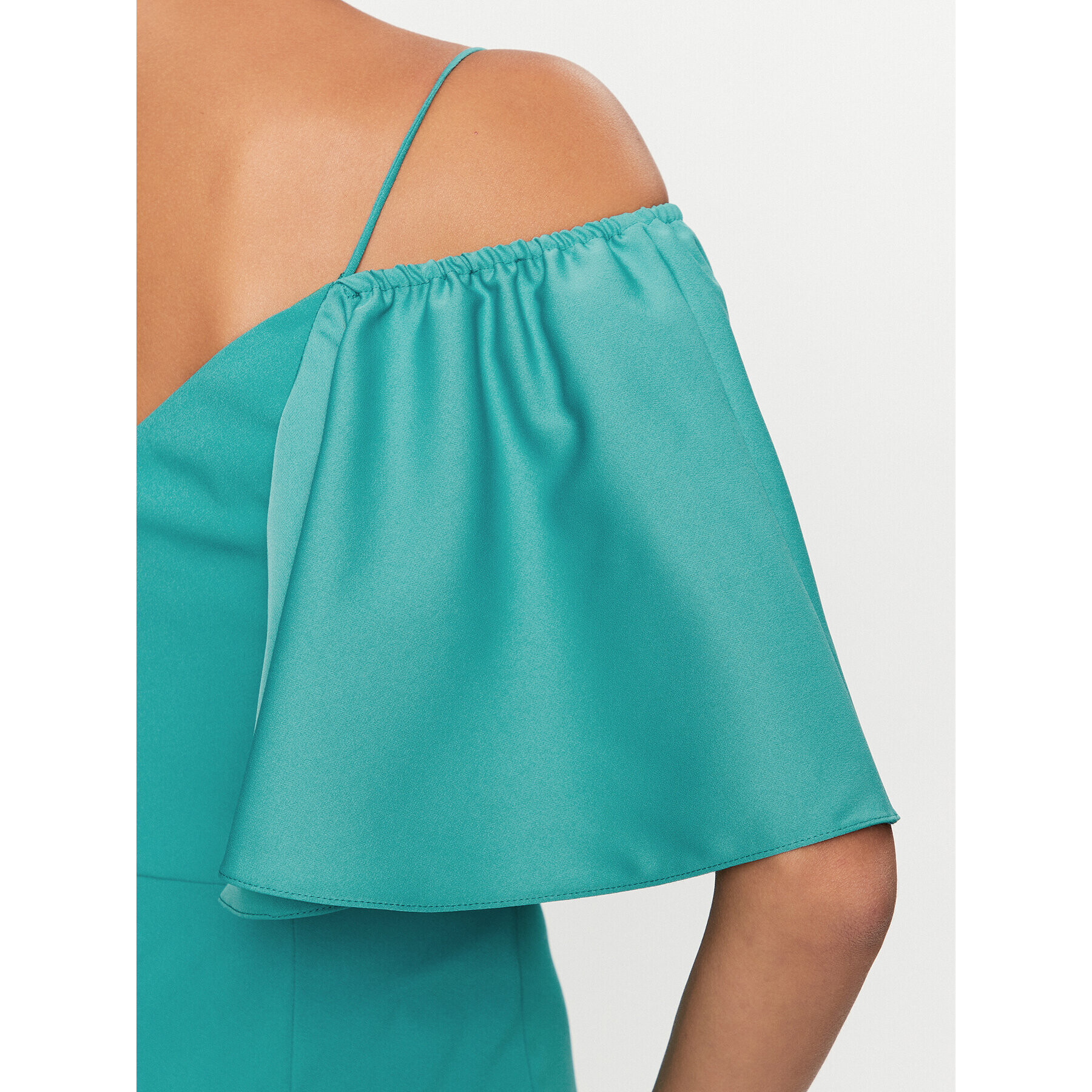 Pinko Rochie cocktail La Carlota 100034 A0GI Verde Regular Fit - Pled.ro