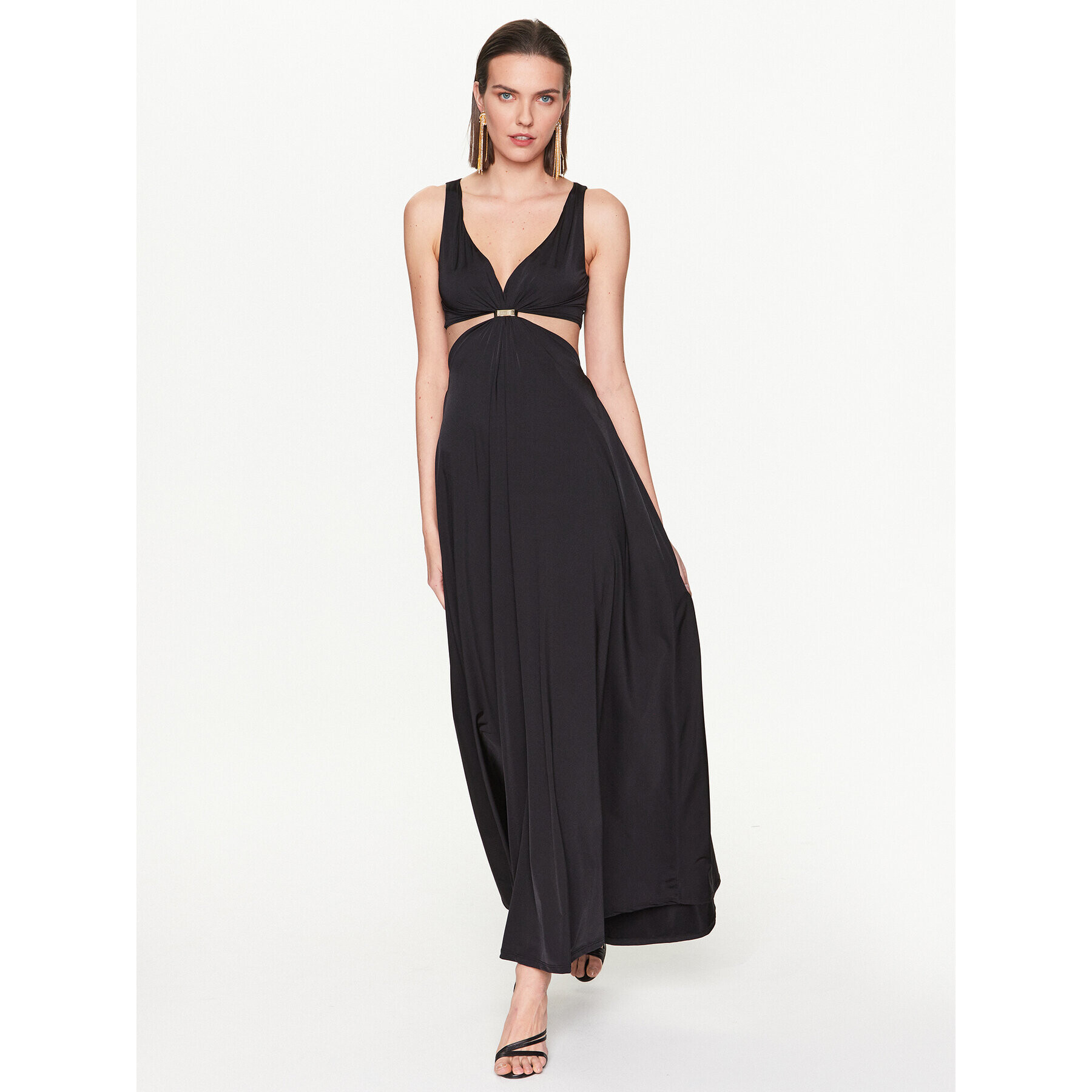 Pinko Rochie de seară 100932 A0RM Negru Regular Fit - Pled.ro