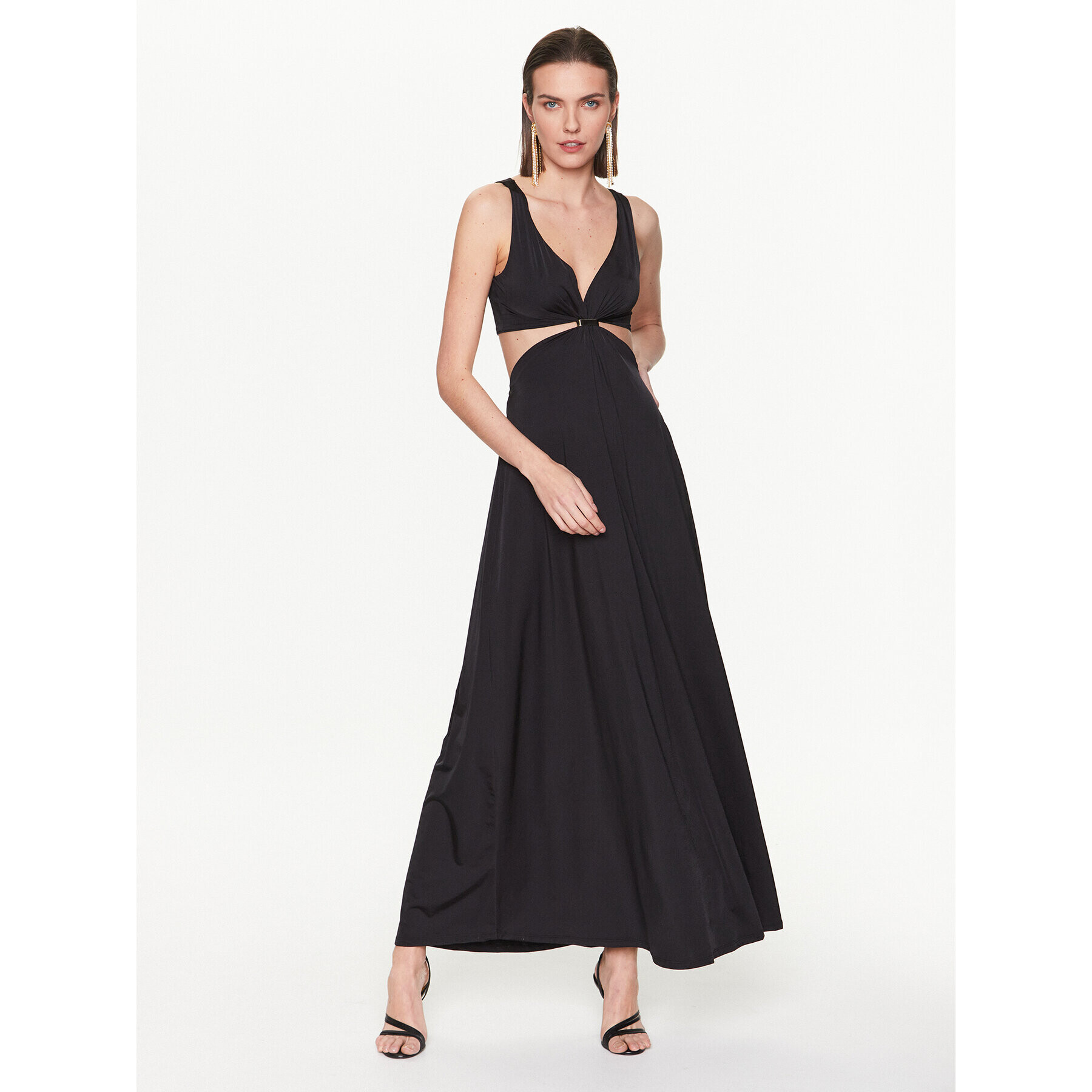 Pinko Rochie de seară 100932 A0RM Negru Regular Fit - Pled.ro