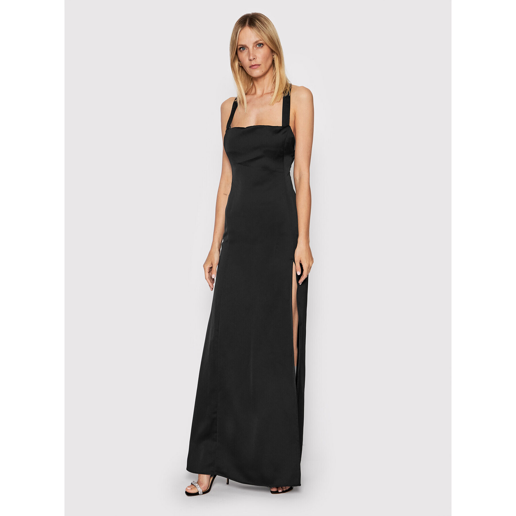 Pinko Rochie de seară Mandorla AI22-23 PSPG 1N13K5 A04E Negru Regular Fit - Pled.ro