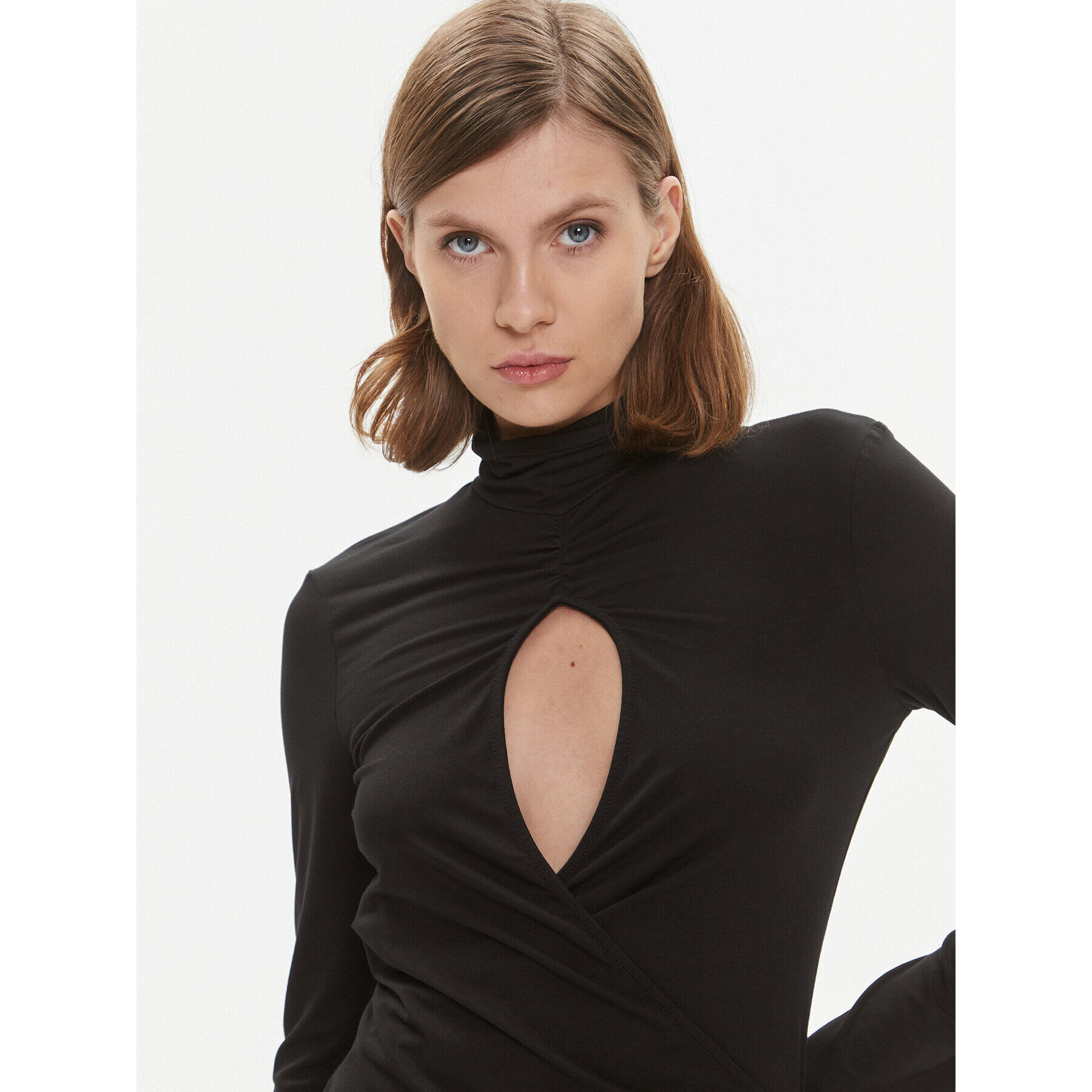 Pinko Rochie cocktail Alpha 102367 A1DE Negru Slim Fit - Pled.ro