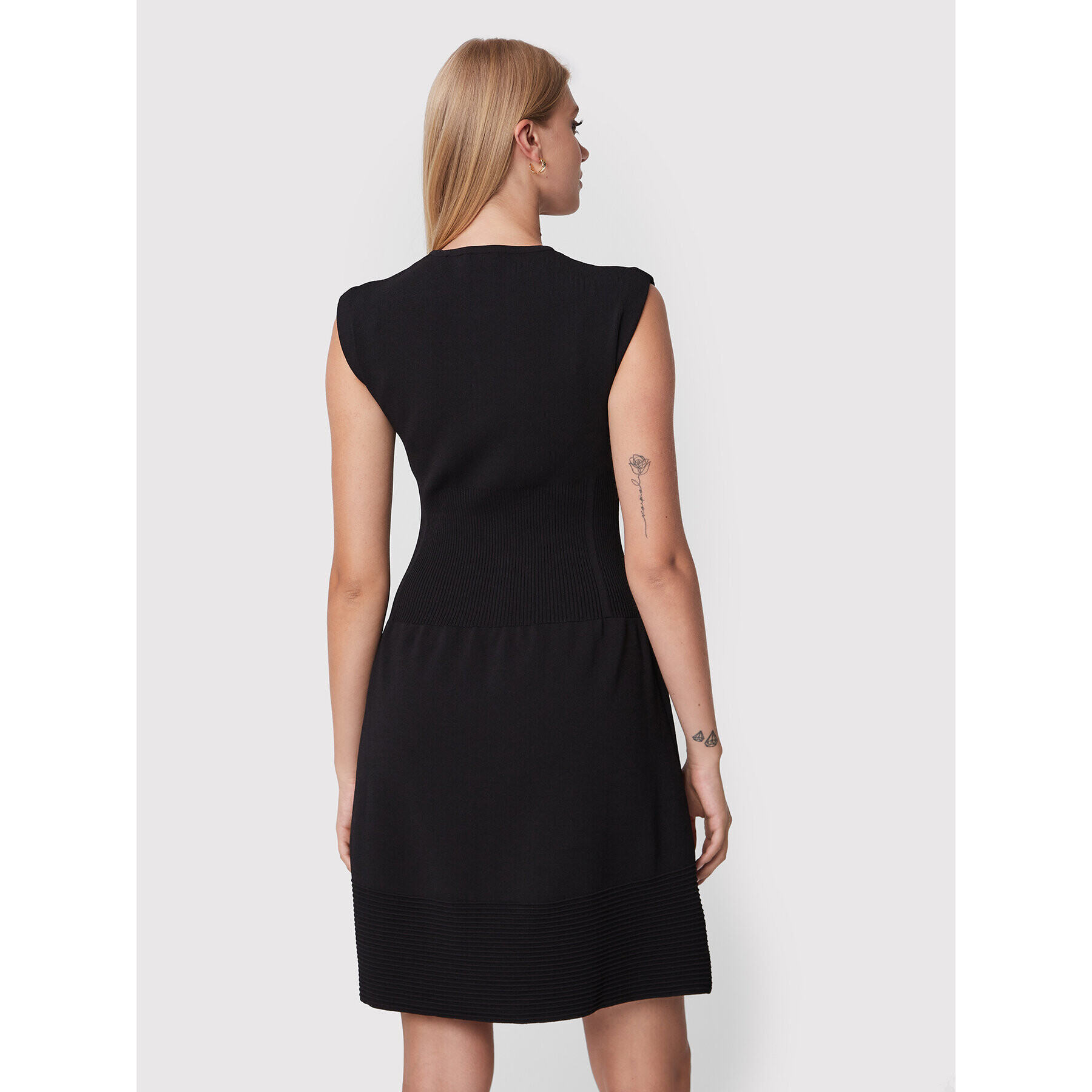 Pinko Rochie tricotată Sake 1G17VH Y42R Negru Regular Fit - Pled.ro