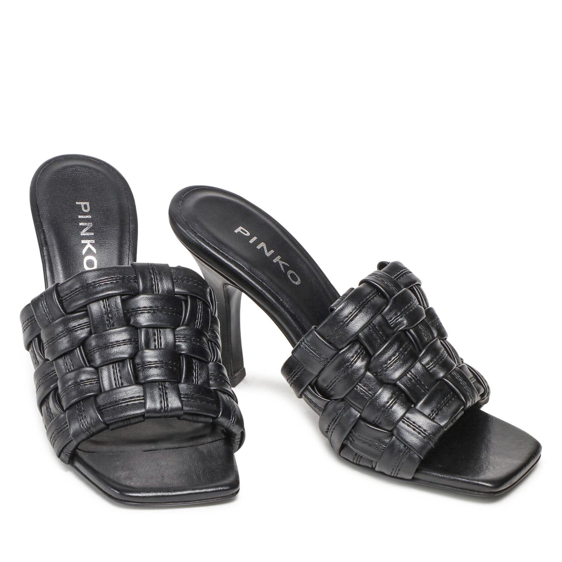 Pinko Sandale Corinna Sabot PE 22 BLKS1 1H211G Y86G Negru - Pled.ro