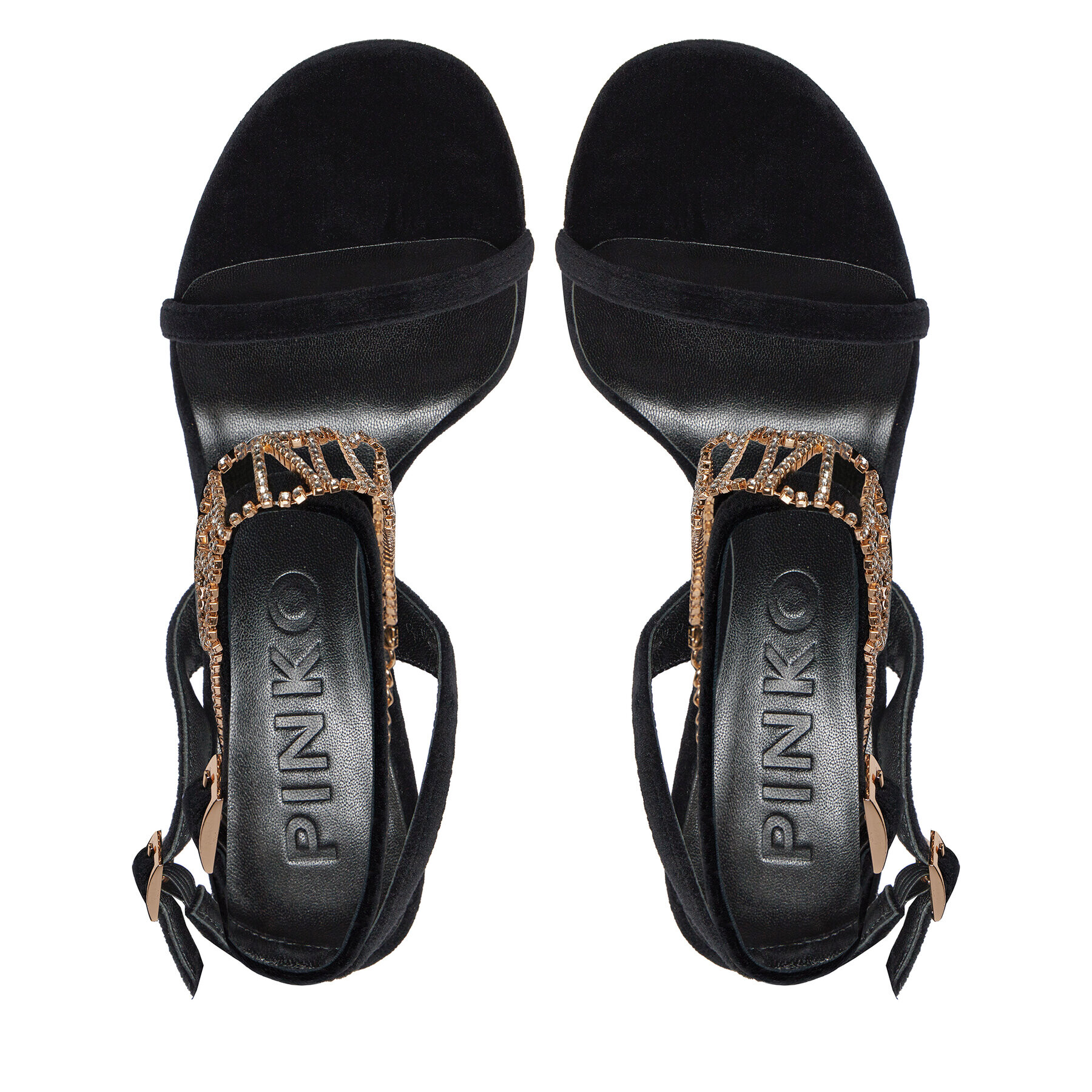 Pinko Sandale Ives Sandalo Al 23-24 BLKS1 102031 A18X Negru - Pled.ro