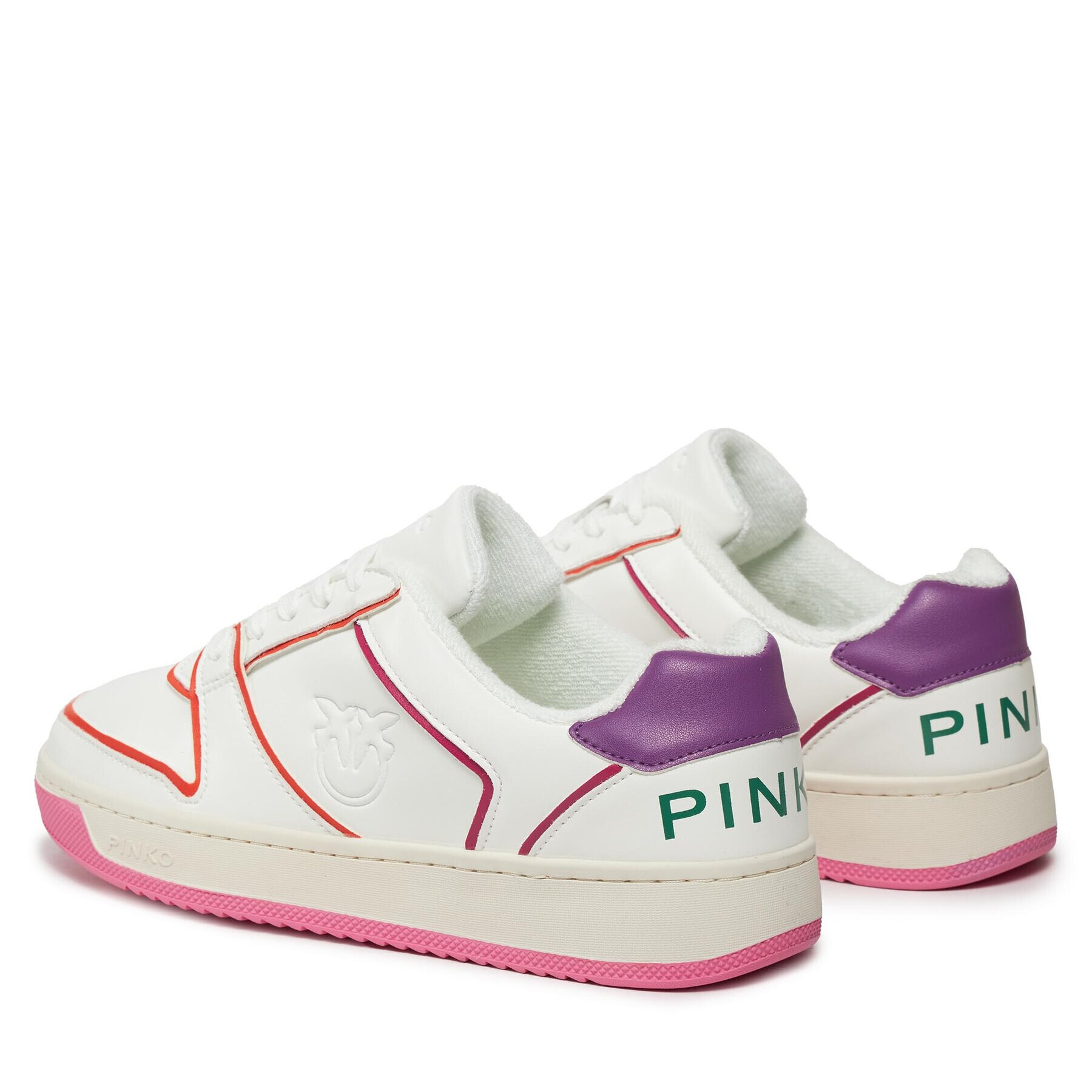 Pinko Sneakers Flamine Sneaker 20231 BLKS1 101226.A0VK Alb - Pled.ro