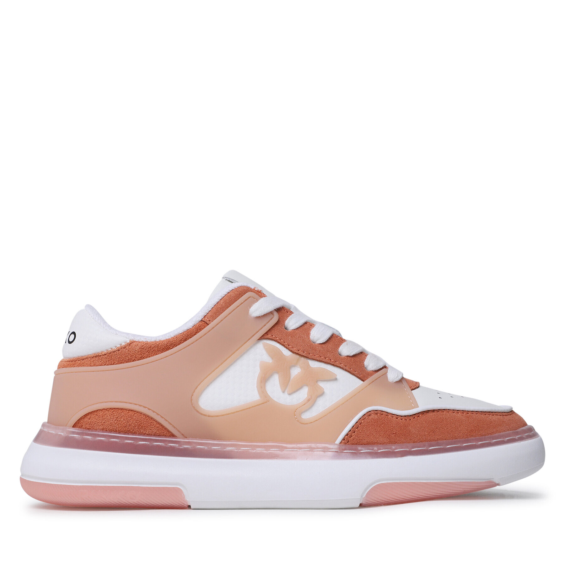 Pinko Sneakers Ginette PE 23 BLKS1 100880 A0RI Alb - Pled.ro