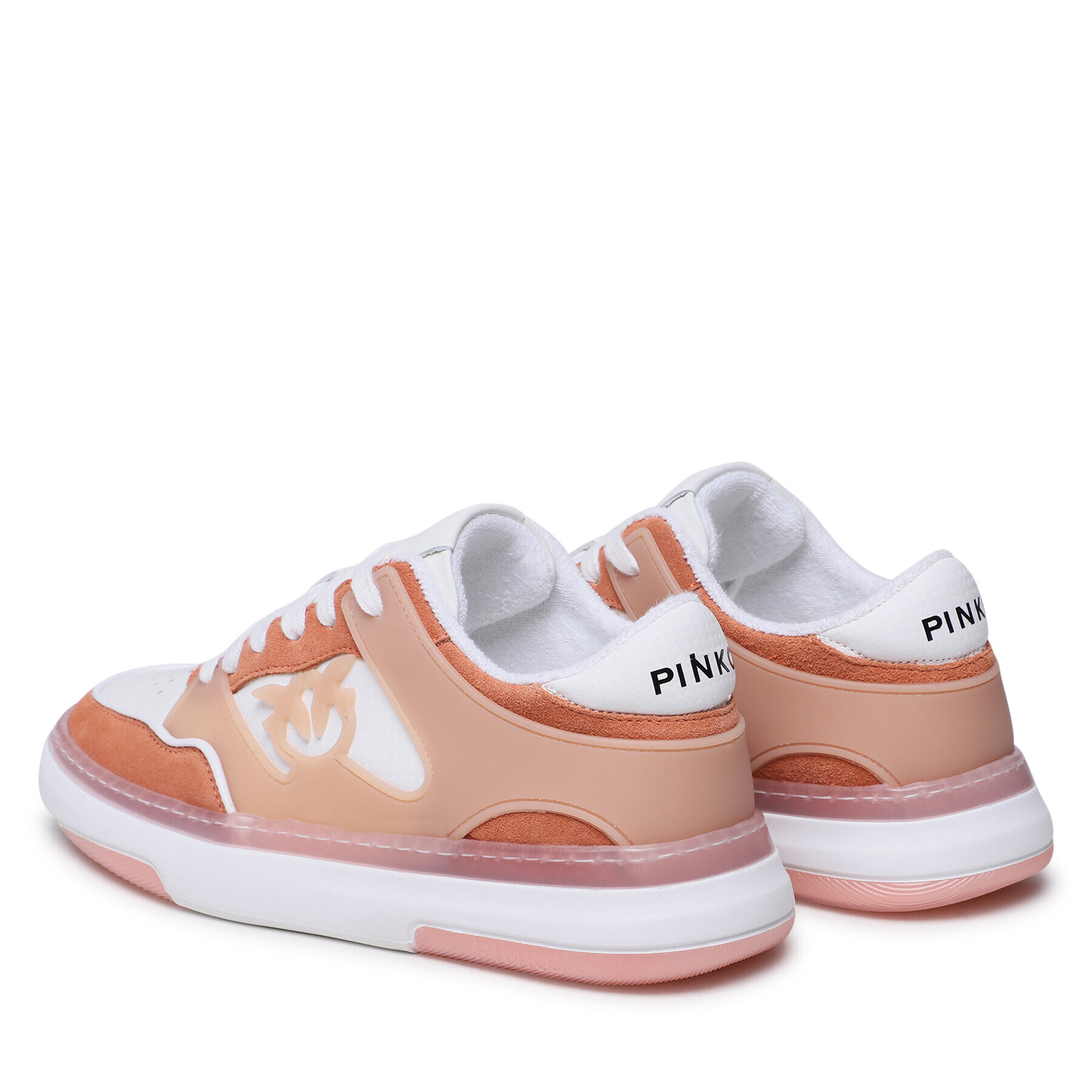 Pinko Sneakers Ginette PE 23 BLKS1 100880 A0RI Alb - Pled.ro