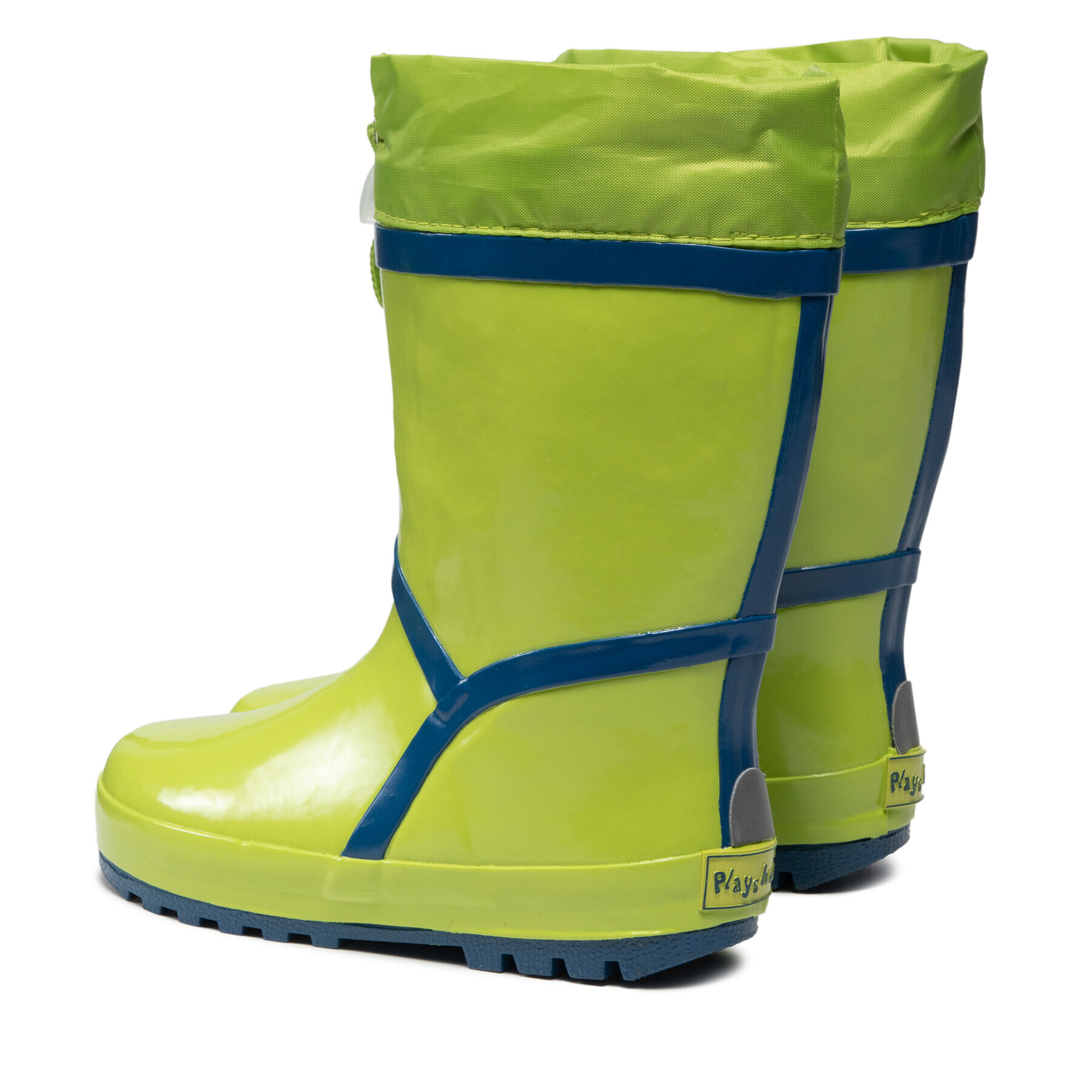 Playshoes Cizme de cauciuc 189401 S Verde - Pled.ro