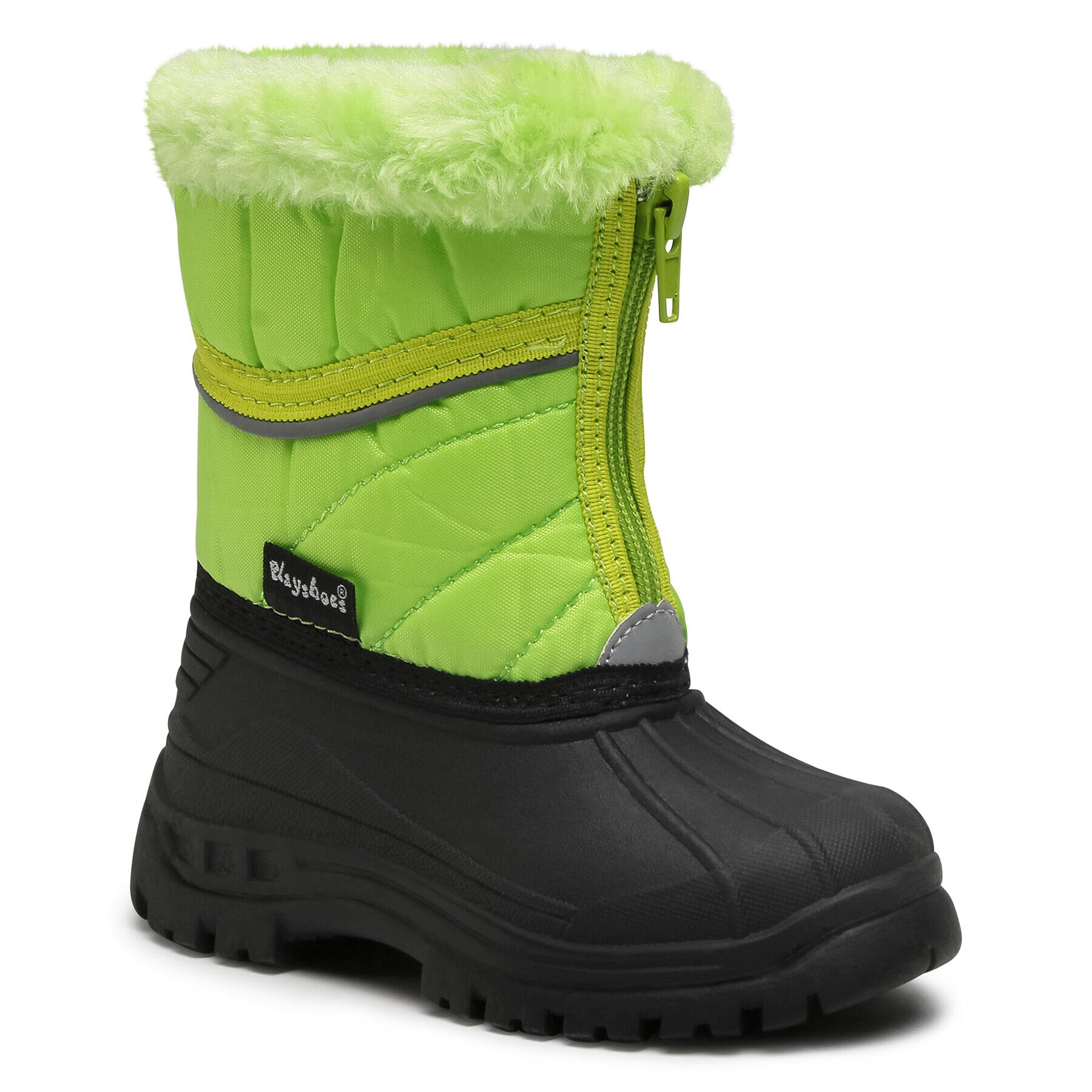 Playshoes Cizme de zăpadă 193007 Verde - Pled.ro